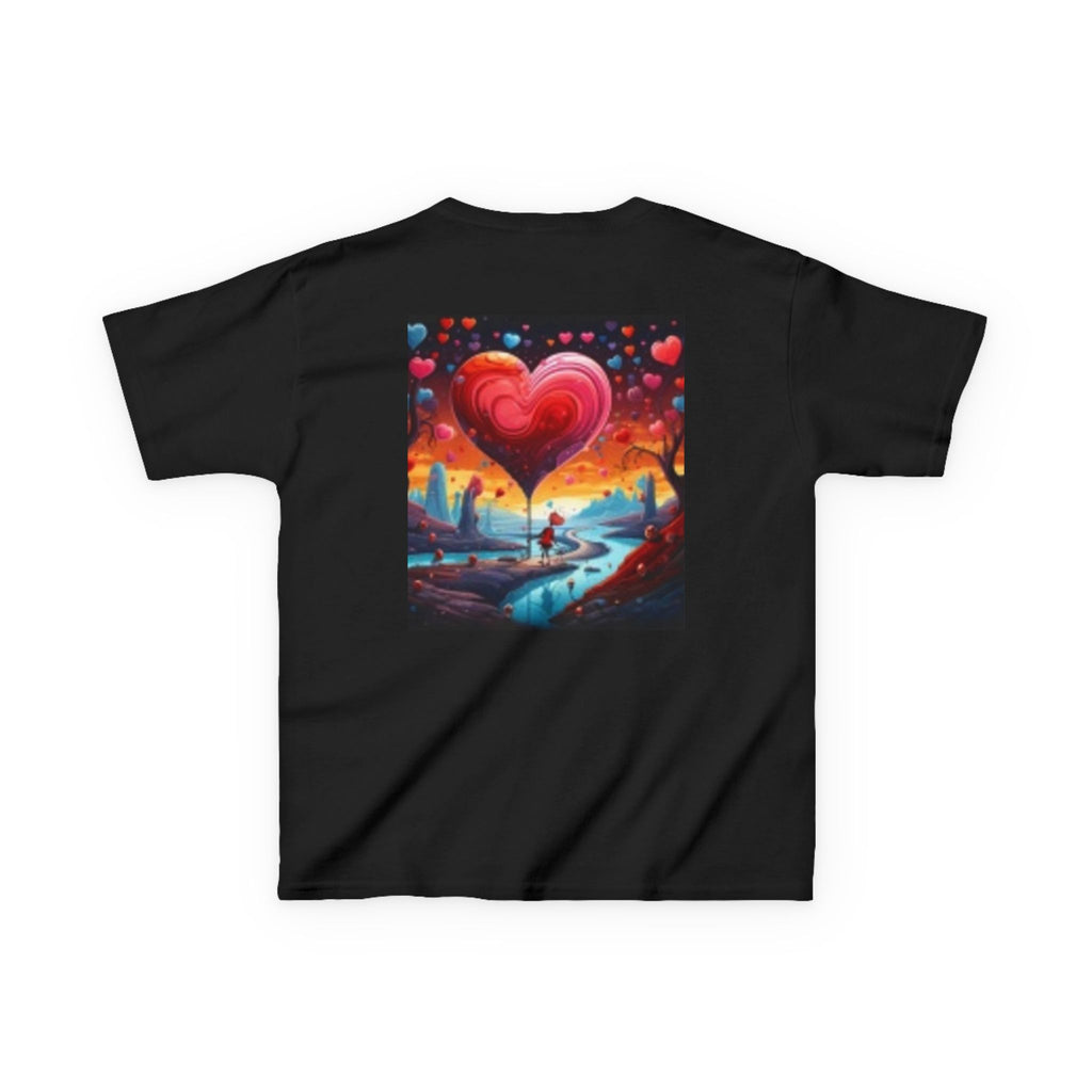 Kids T-Shirt — Cute Wide-Eyed Dog Portrait Tee for Children
