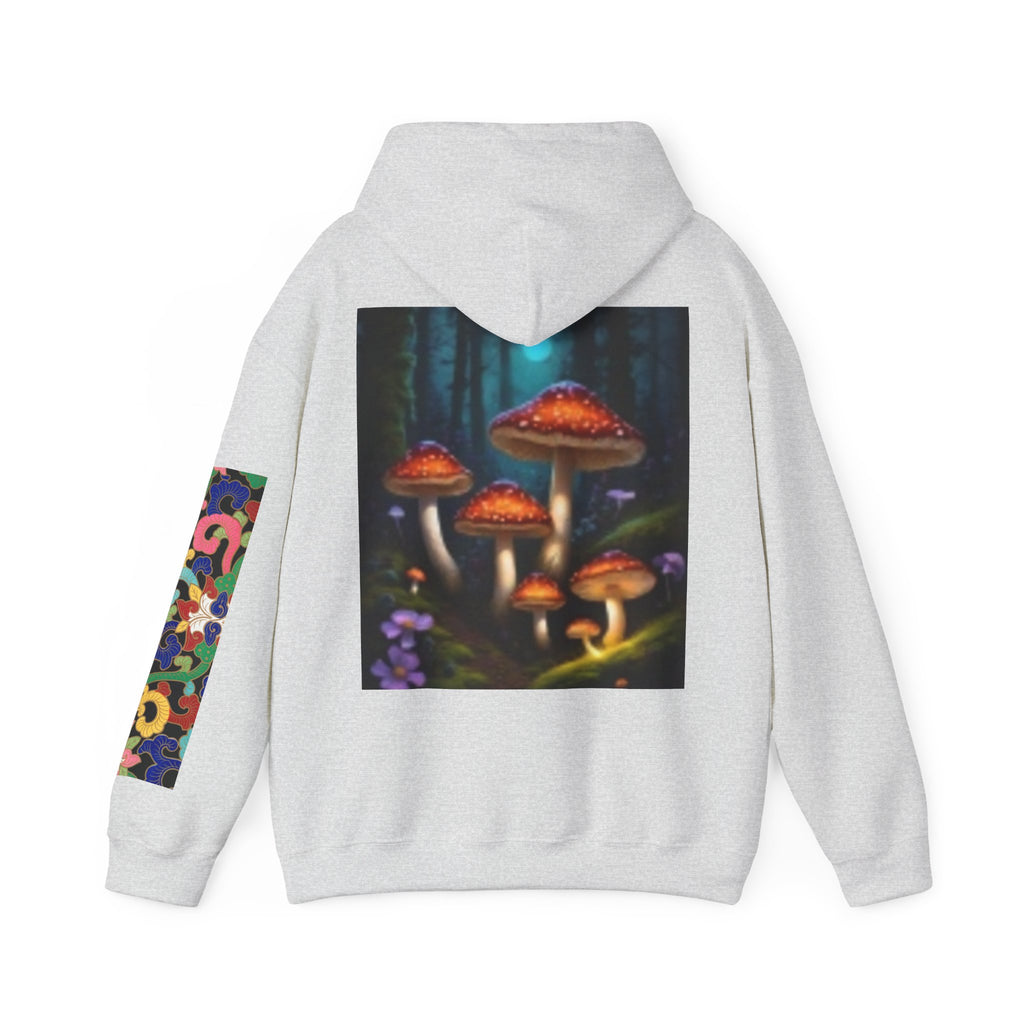 Squirrel I'm Telling Momma Mushrooms Hooded Sweatshirt