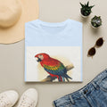 Parrot Watercolor T-Shirt — Colorful Macaw Art Tee
