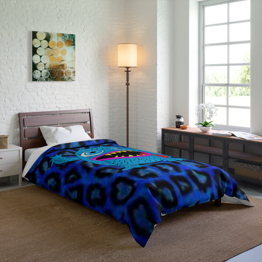 White Down-Alternative Comforter - Lightweight Cozy Bedding for All Seasons