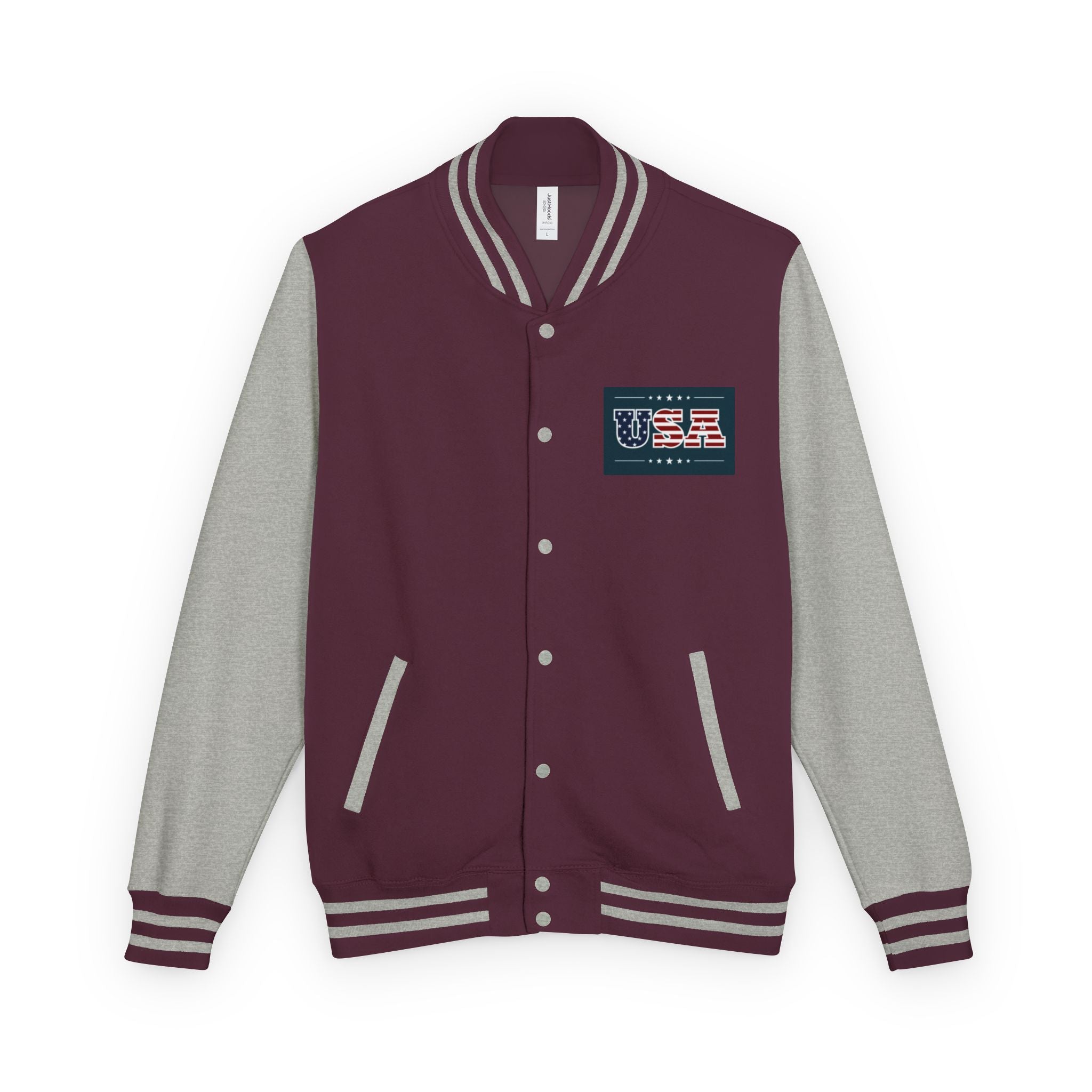 Blouson d'uniforme de vétéran - Soldat drapeau américain