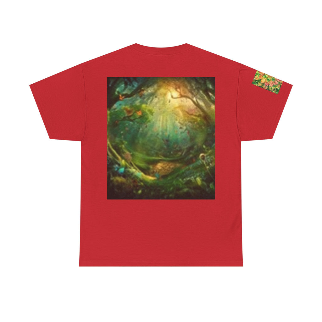 Mystical Carnival Fox Woman T‑Shirt
