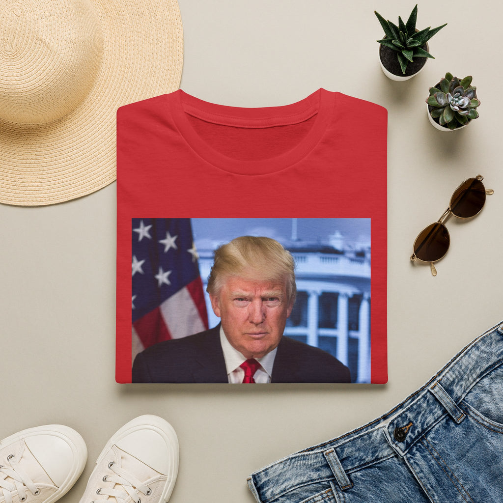 Camiseta del presidente Donald J TRUMP — Camiseta con la bandera patriótica