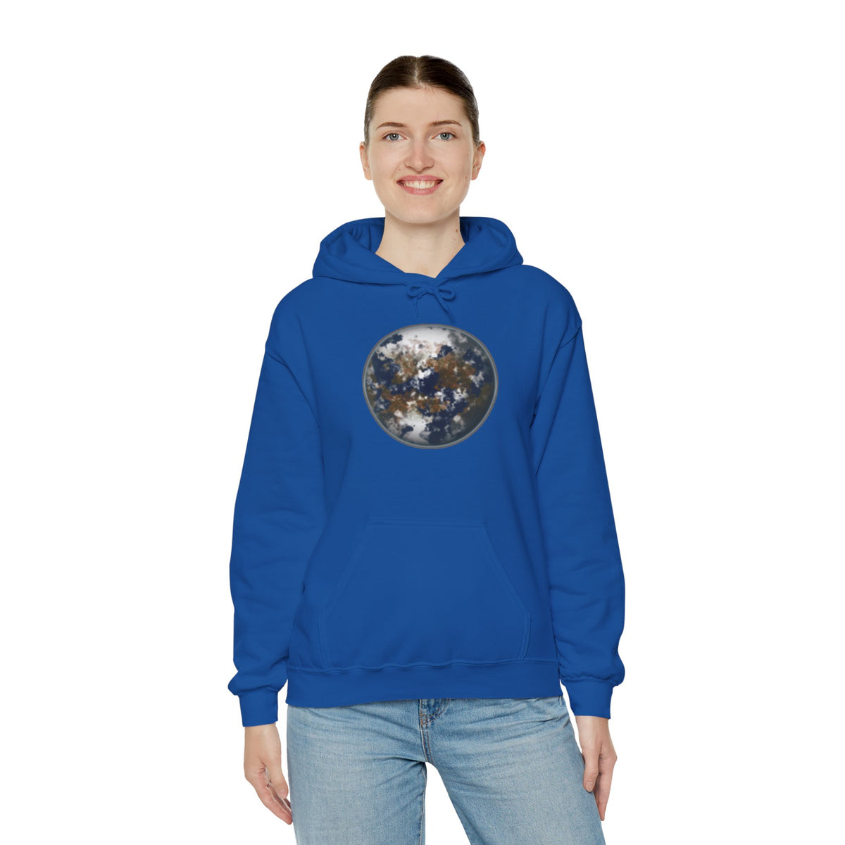 Galaxy Planet Hoodie —Facts Earth-Like Orb Space Graphic Pullover