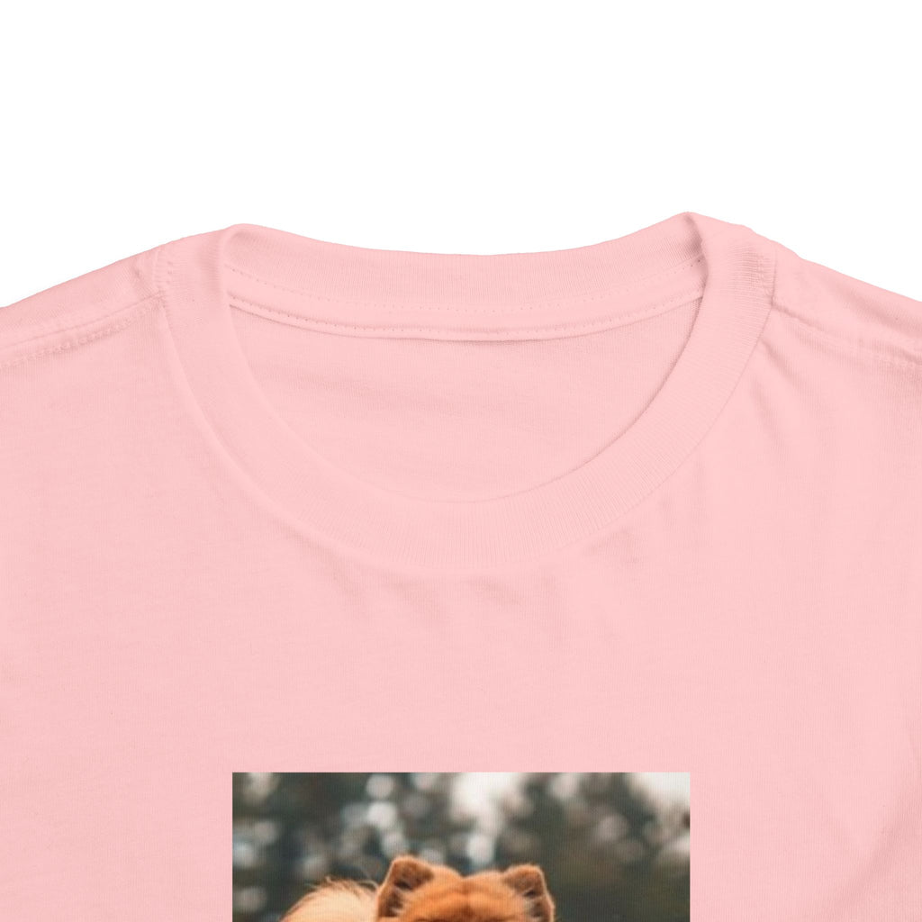 Chow Chow Puppy Photo Toddler Tee