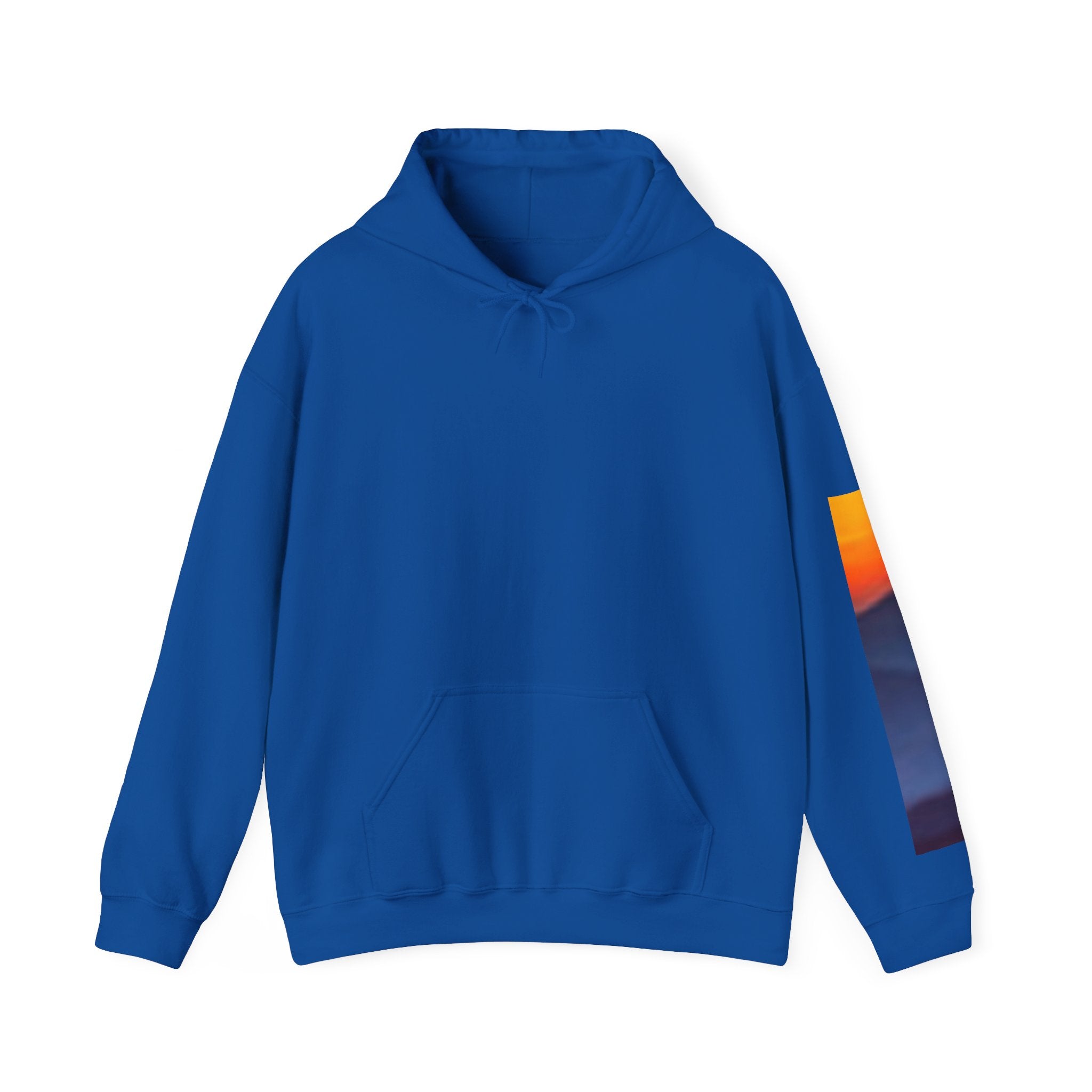 Cosmic Burger Hoodie — Retro Neon Cheeseburger Graphic Pullover