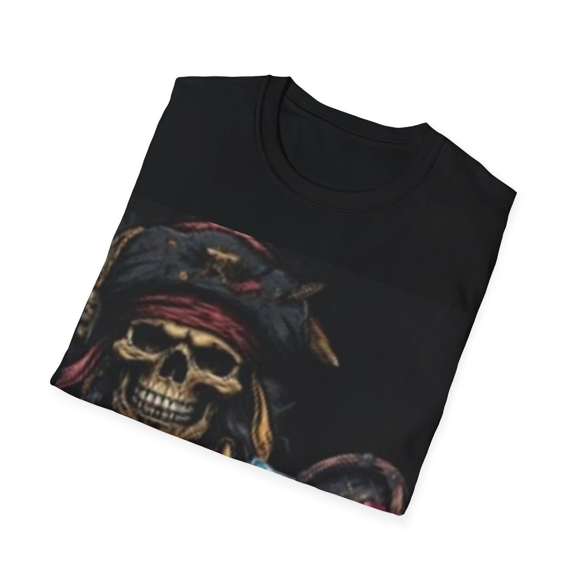 Skull Pirate with Pot of Treasure T-shirt