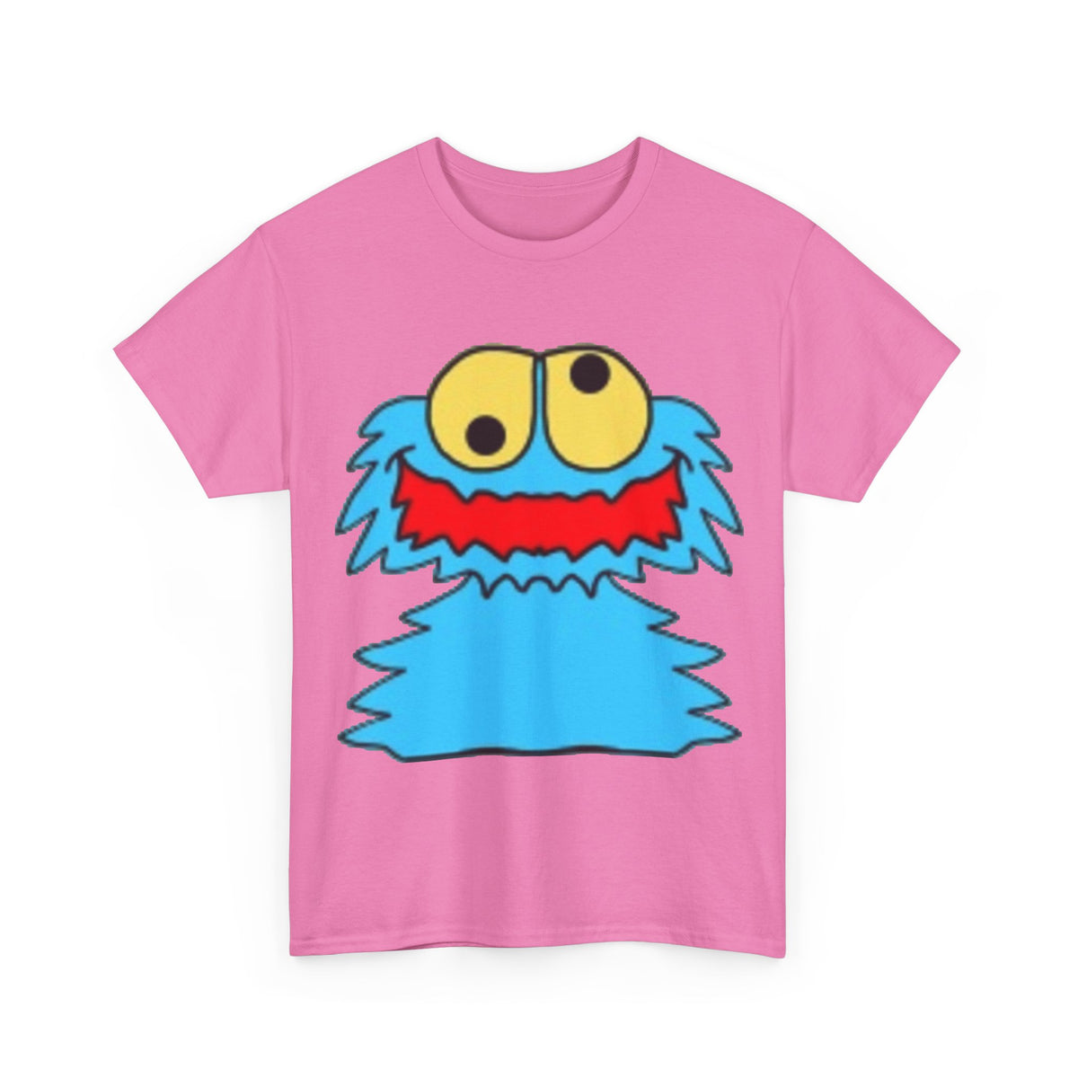 Silly Cookie Monster Unisex Heavy Cotton Tee
