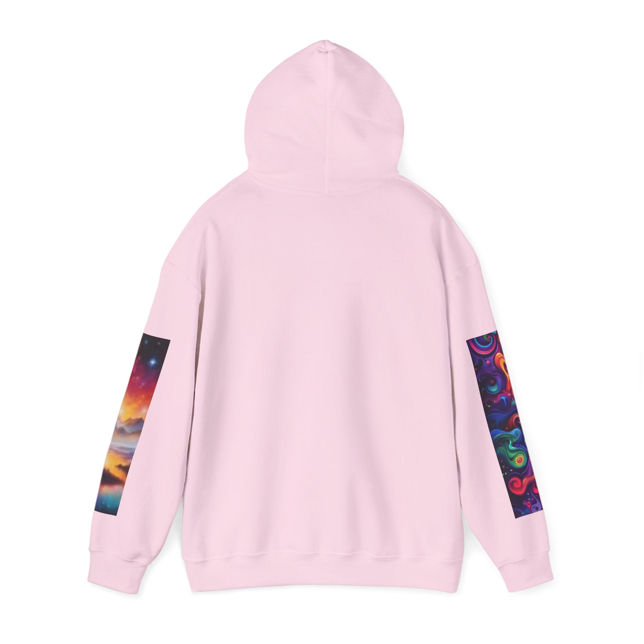 Silhouette Wolf Unisex Heavy Blend Hooded Sweatshirt Cozy All Night