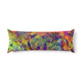 Floral Psychedelic Body Pillow — Vibrant Boho Sleep & Decor Pillow