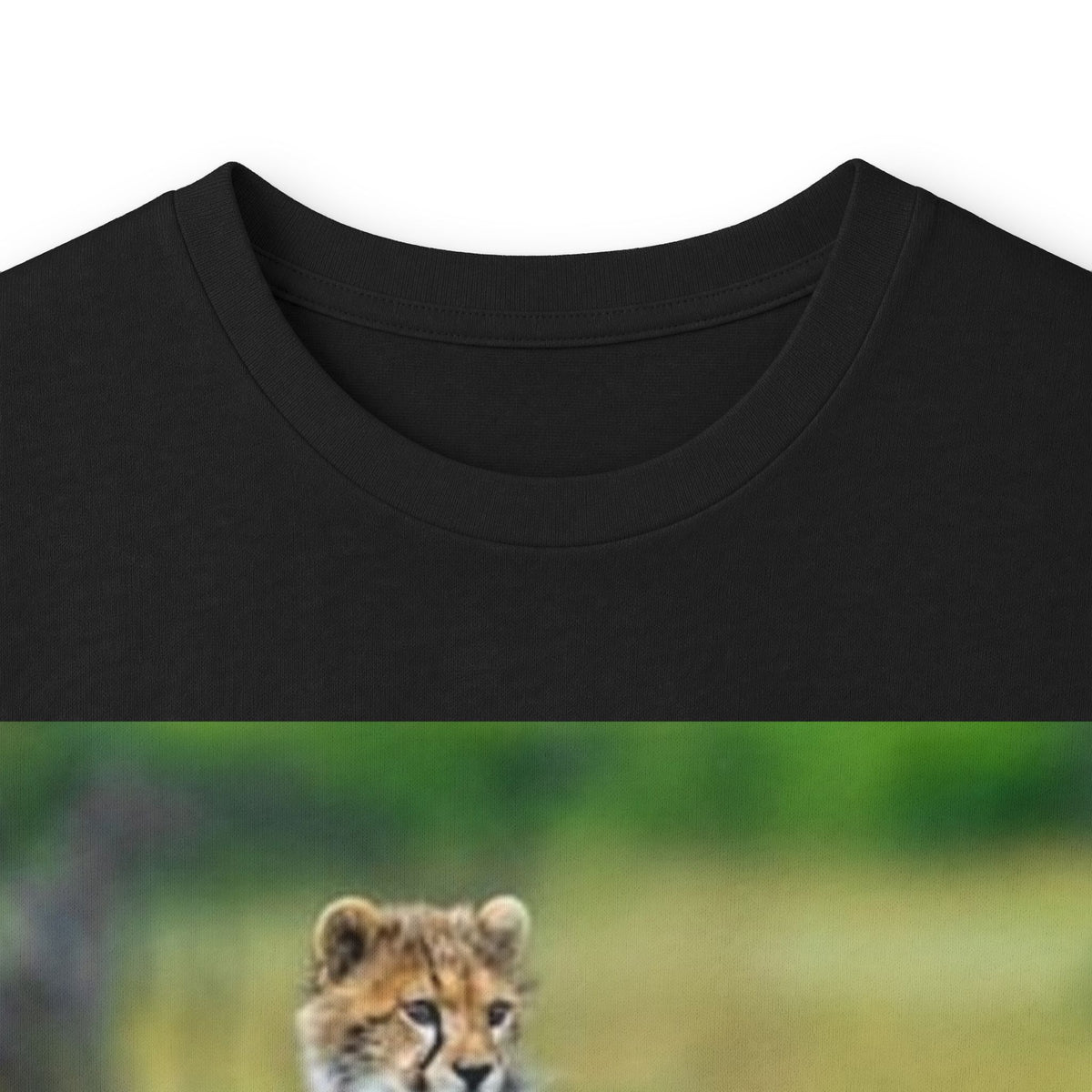Cheetah Cubs Photo Long Sleeve Tee