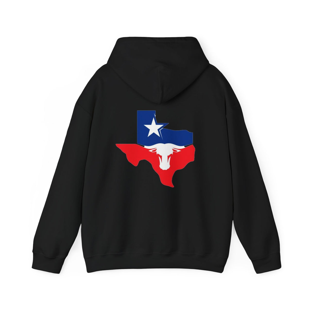 Texas Longhorn State Hoodie — Lone Star Map Design