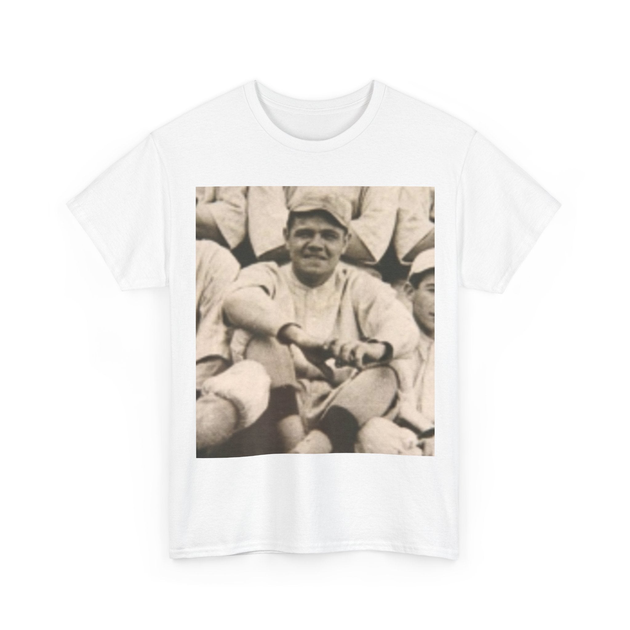 Babe Ruth Vintage Baseball Team Photo Tee