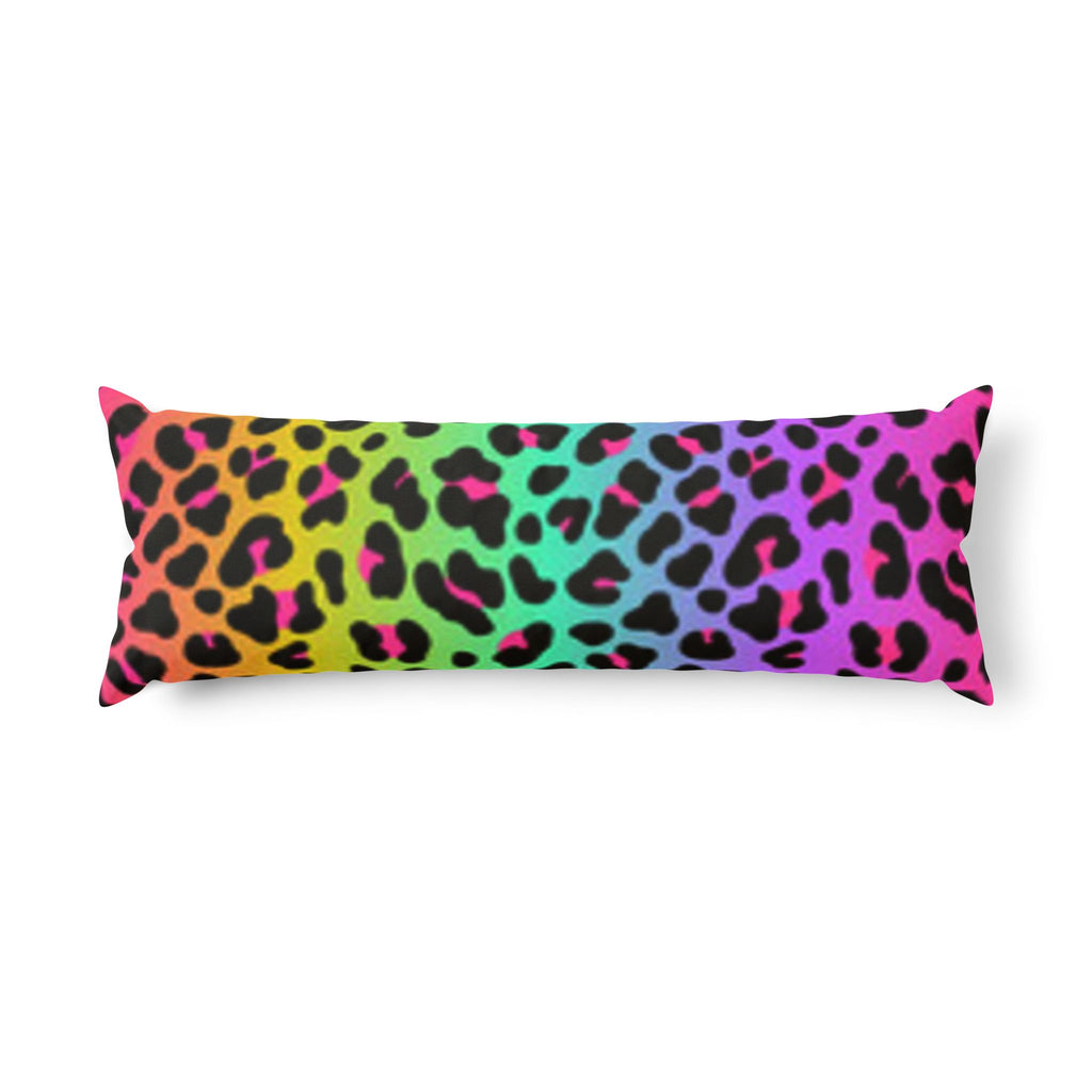 Body Pillow — Zebra Flowers Animal Print Long Lumbar Support Pillow for Sleep & Pregnancy