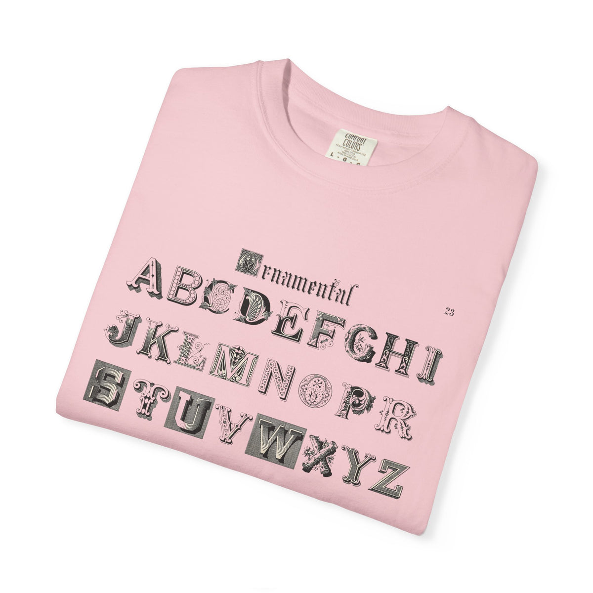 Vintage Alphabet Chart T-Shirt
