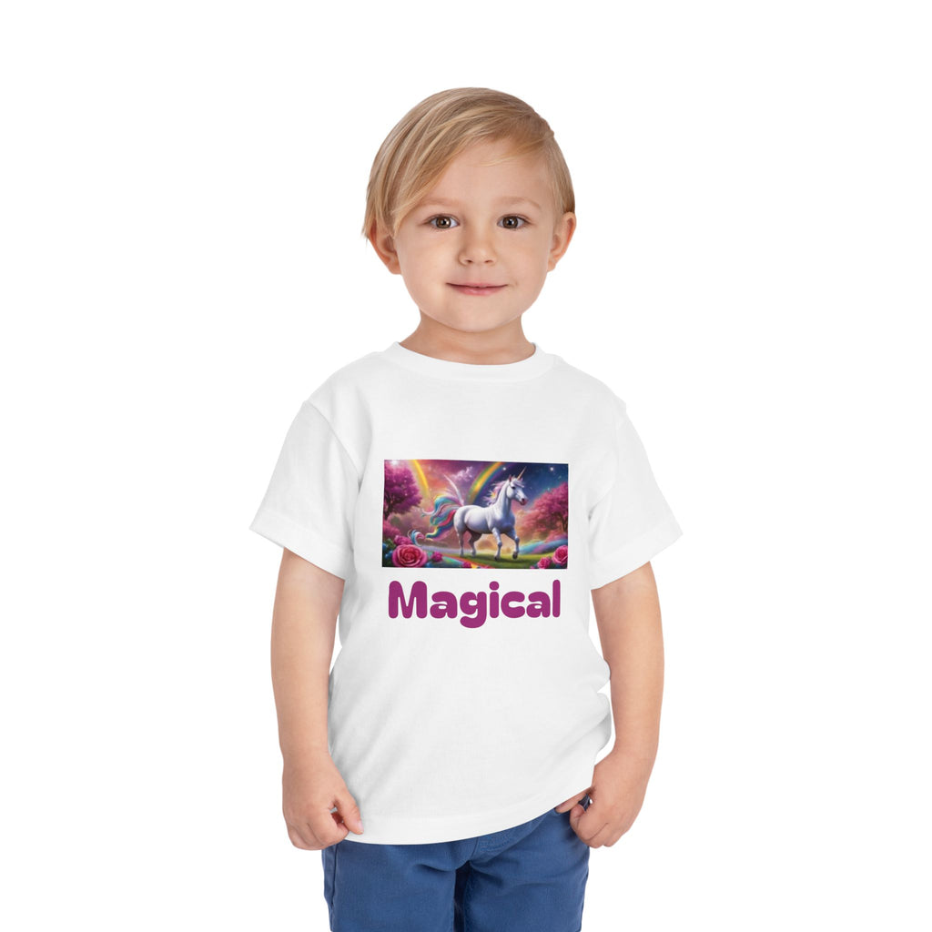 Unicorn Fantasy Toddler T-shirt — Magical Rainbow Unicorn Shirt