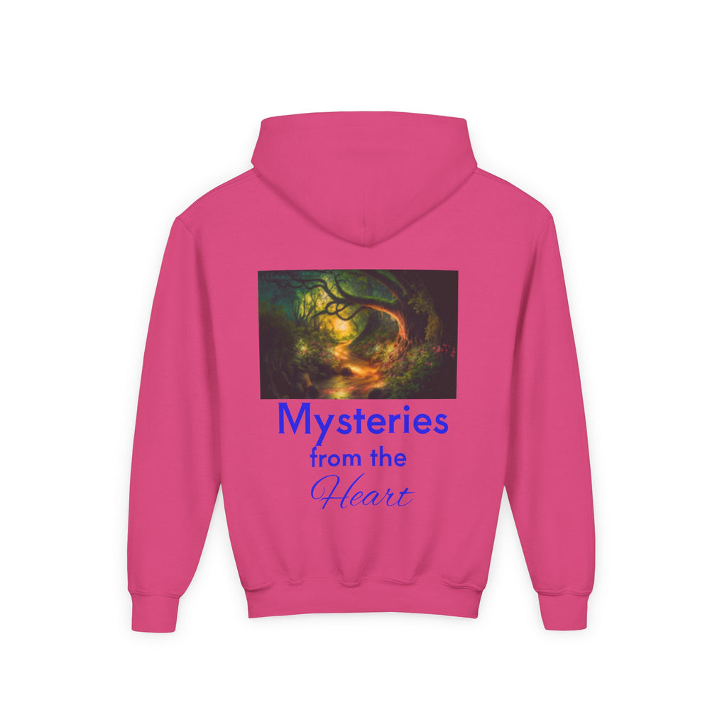 Youth Hoodie — Three Labrador Dogs at Sunset Photo Print