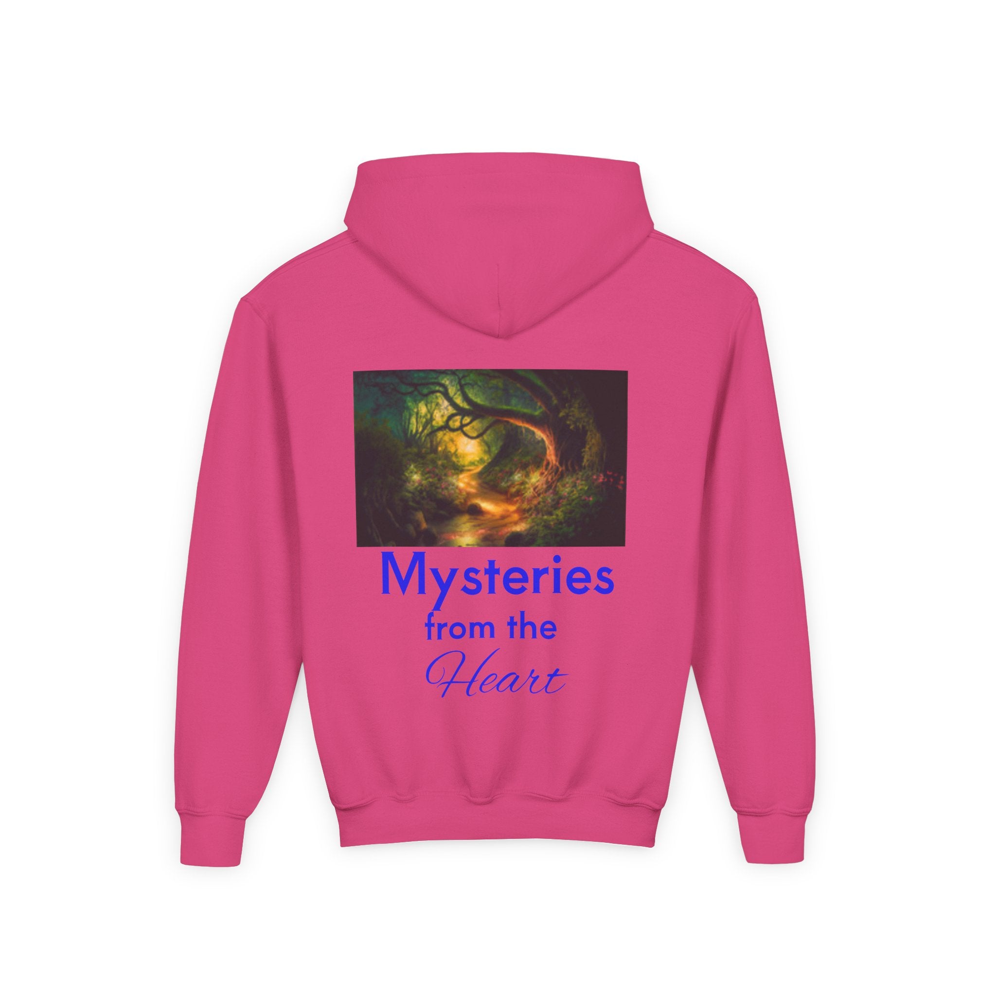Youth Hoodie — Three Labrador Dogs at Sunset Photo Print