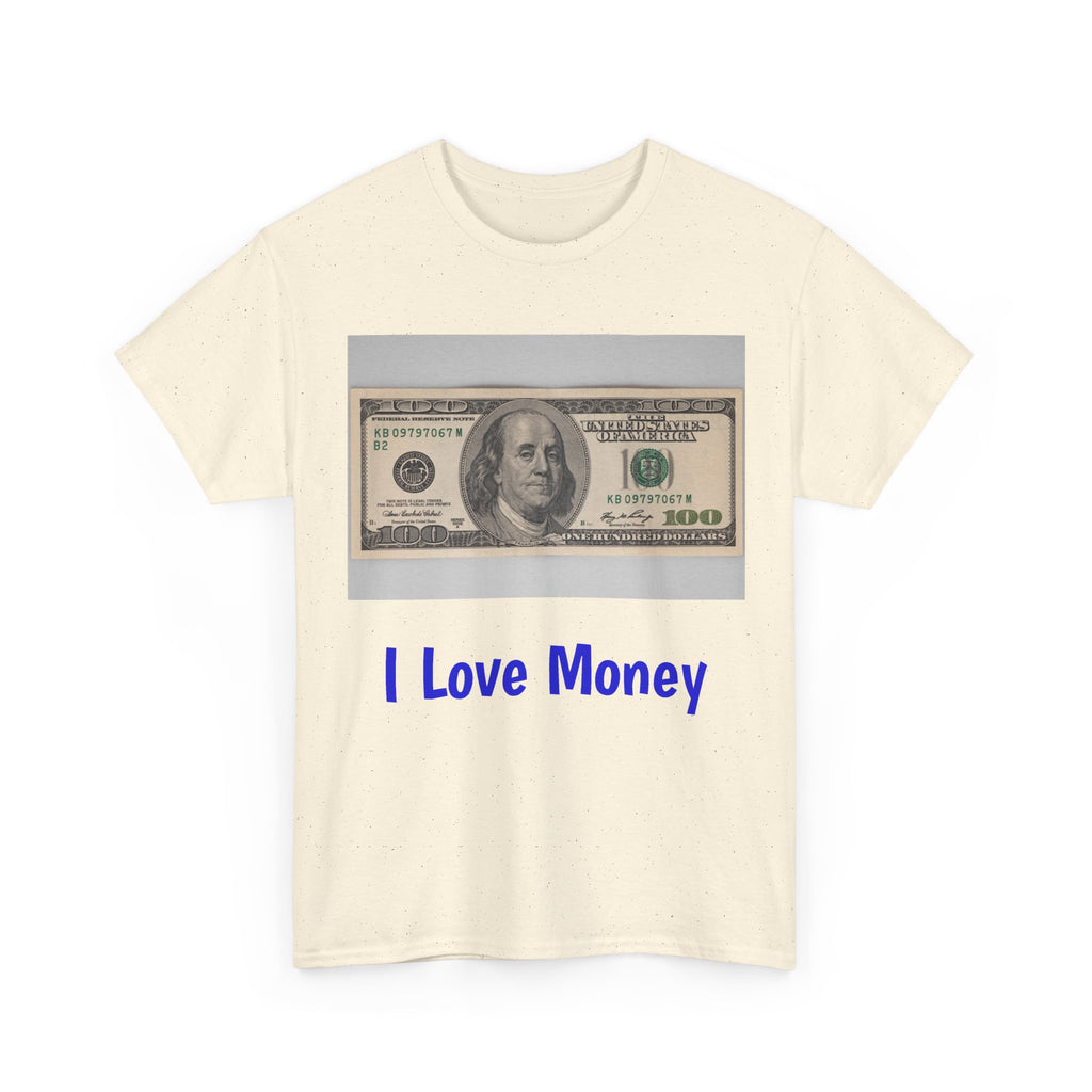 Money Print T‑Shirt – 100 Bill Graphic Tee