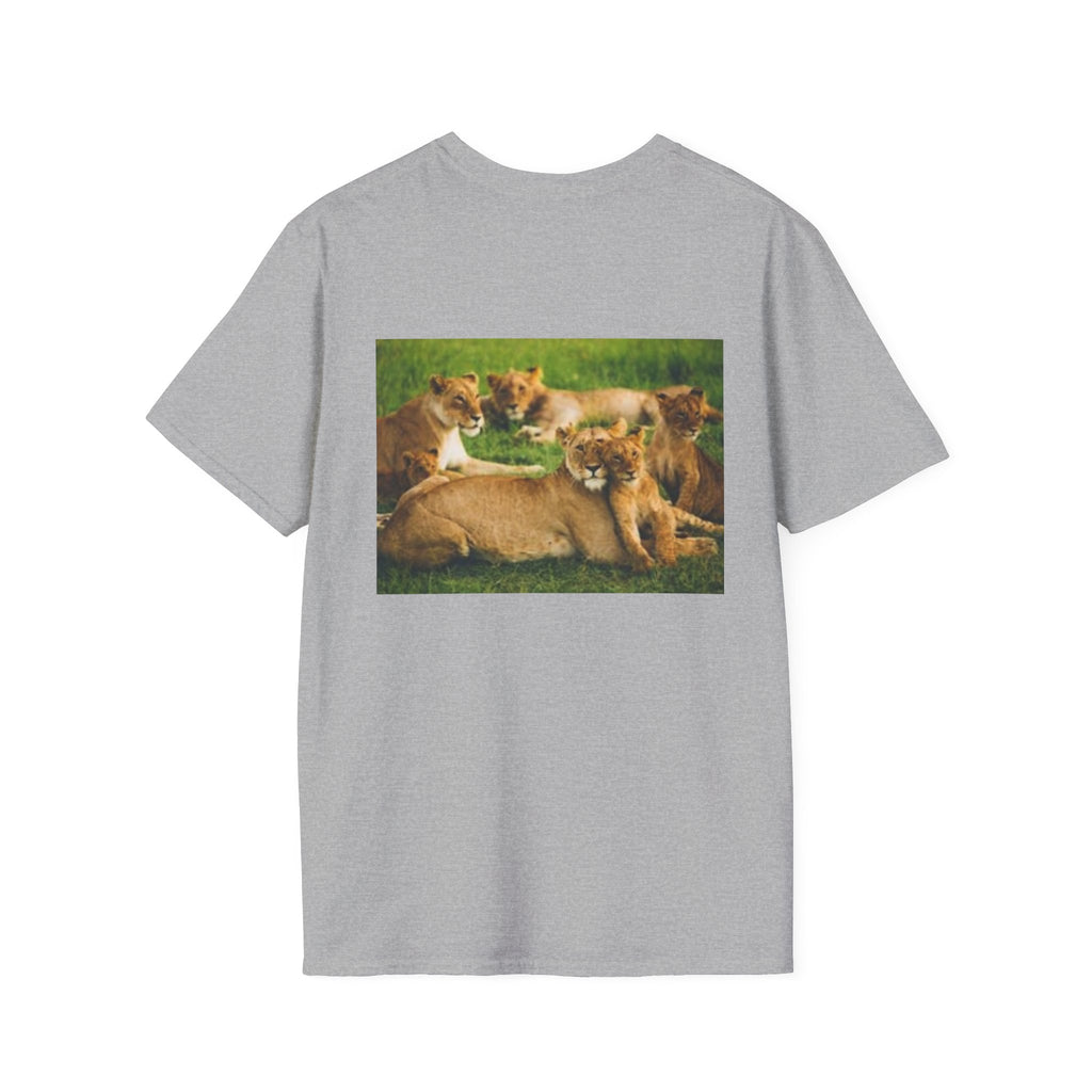 Lion Portrait T‑Shirt — Majestic Lion Face & Pride Photo Tee