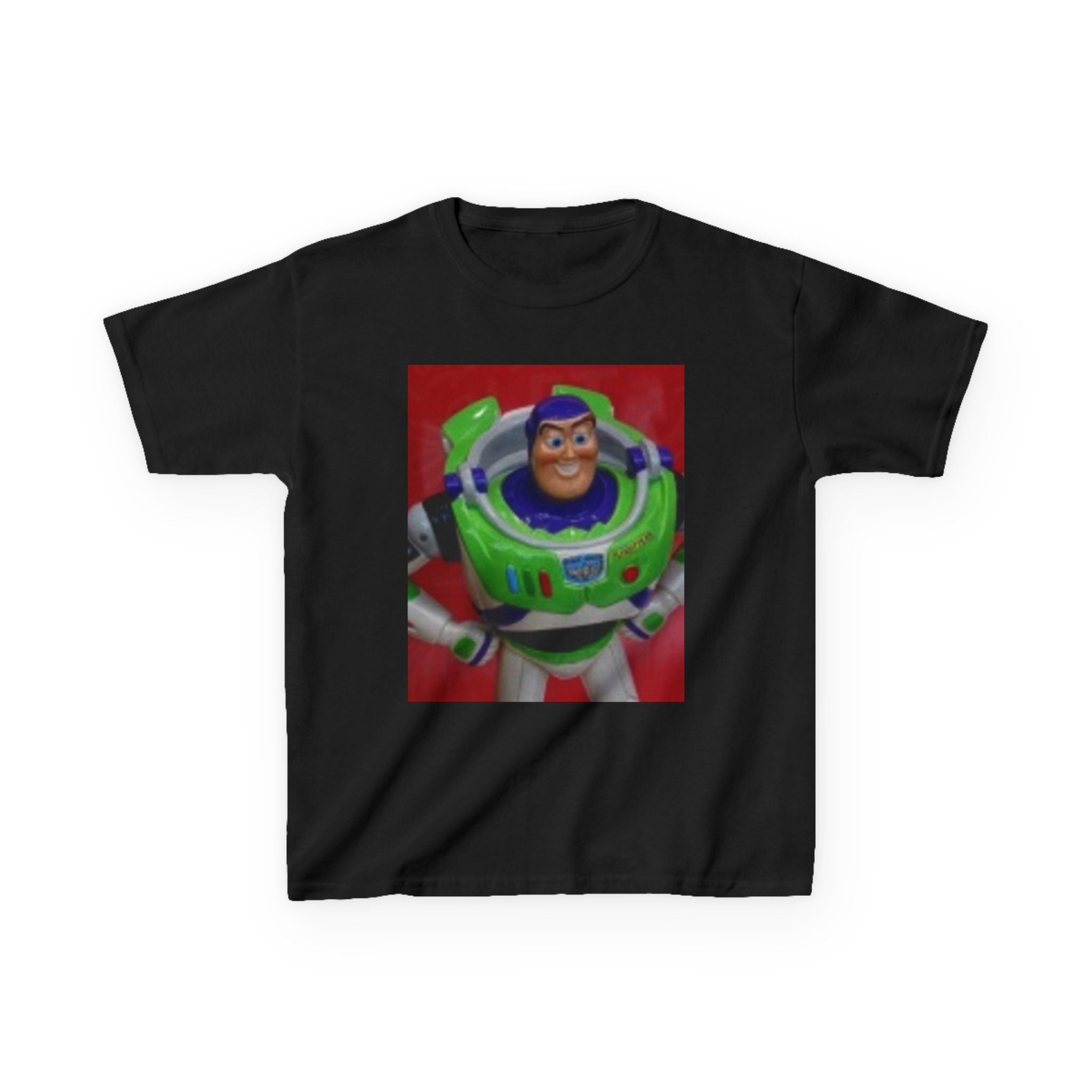 Buzz Light-year — Retro Rocket & Astronaut Graphic T-shirt