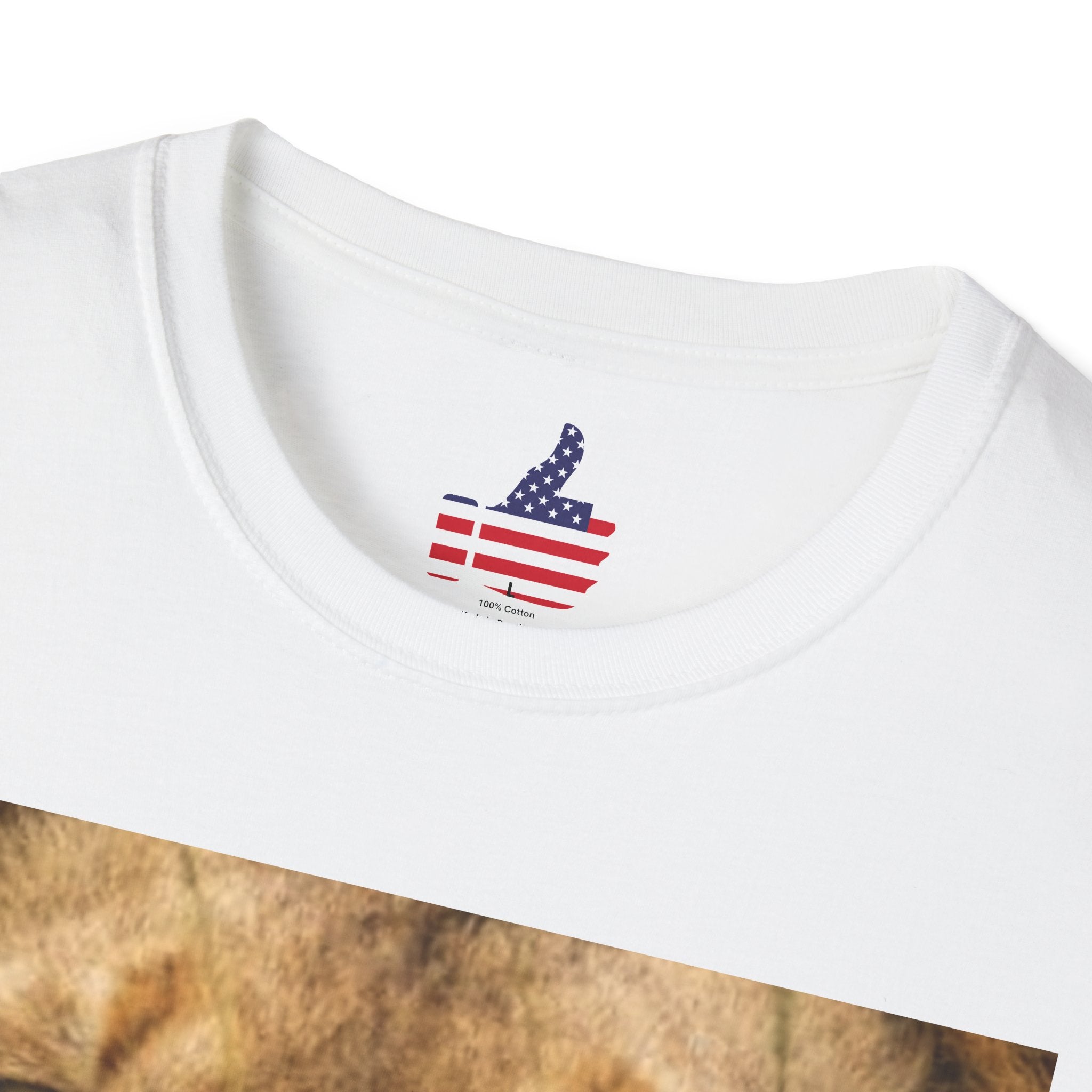 Lion Portrait T‑Shirt — Majestic Lion Face & Pride Photo Tee