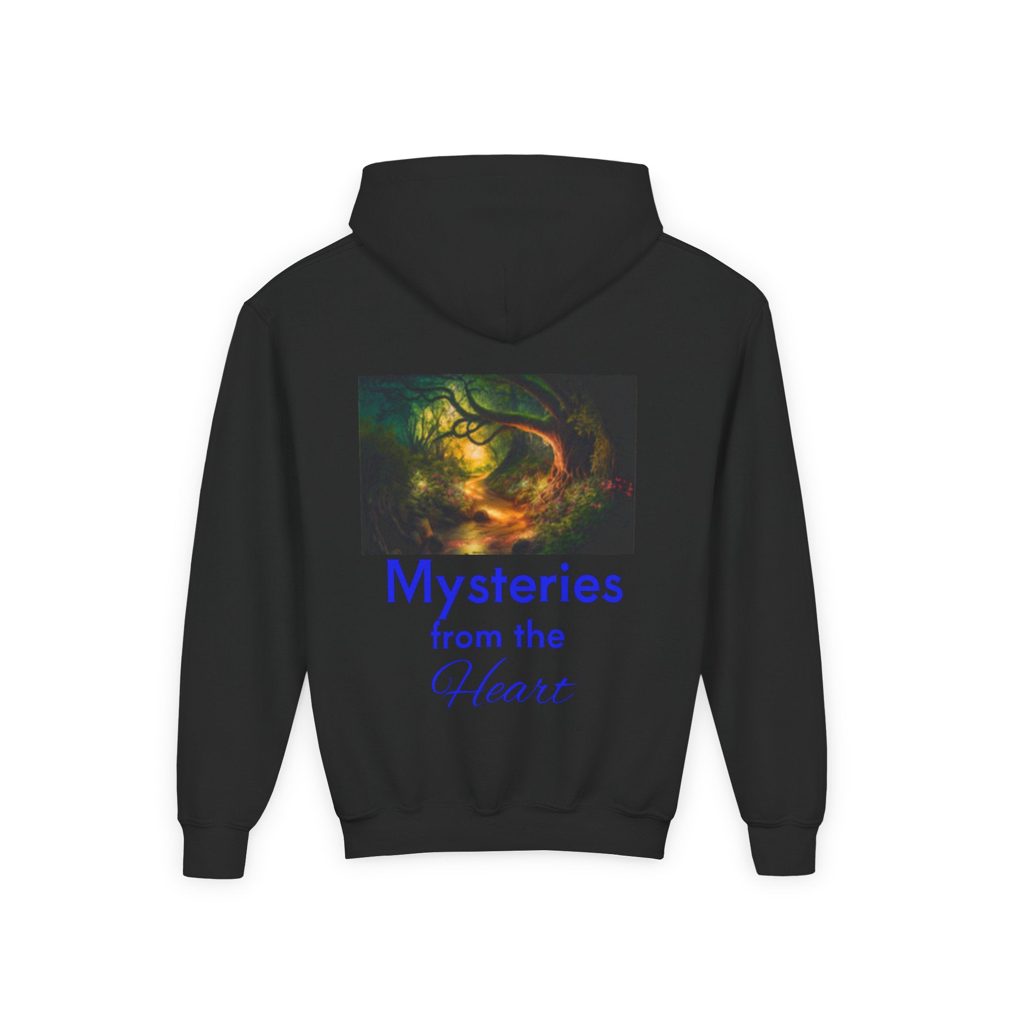 Youth Hoodie — Three Labrador Dogs at Sunset Photo Print