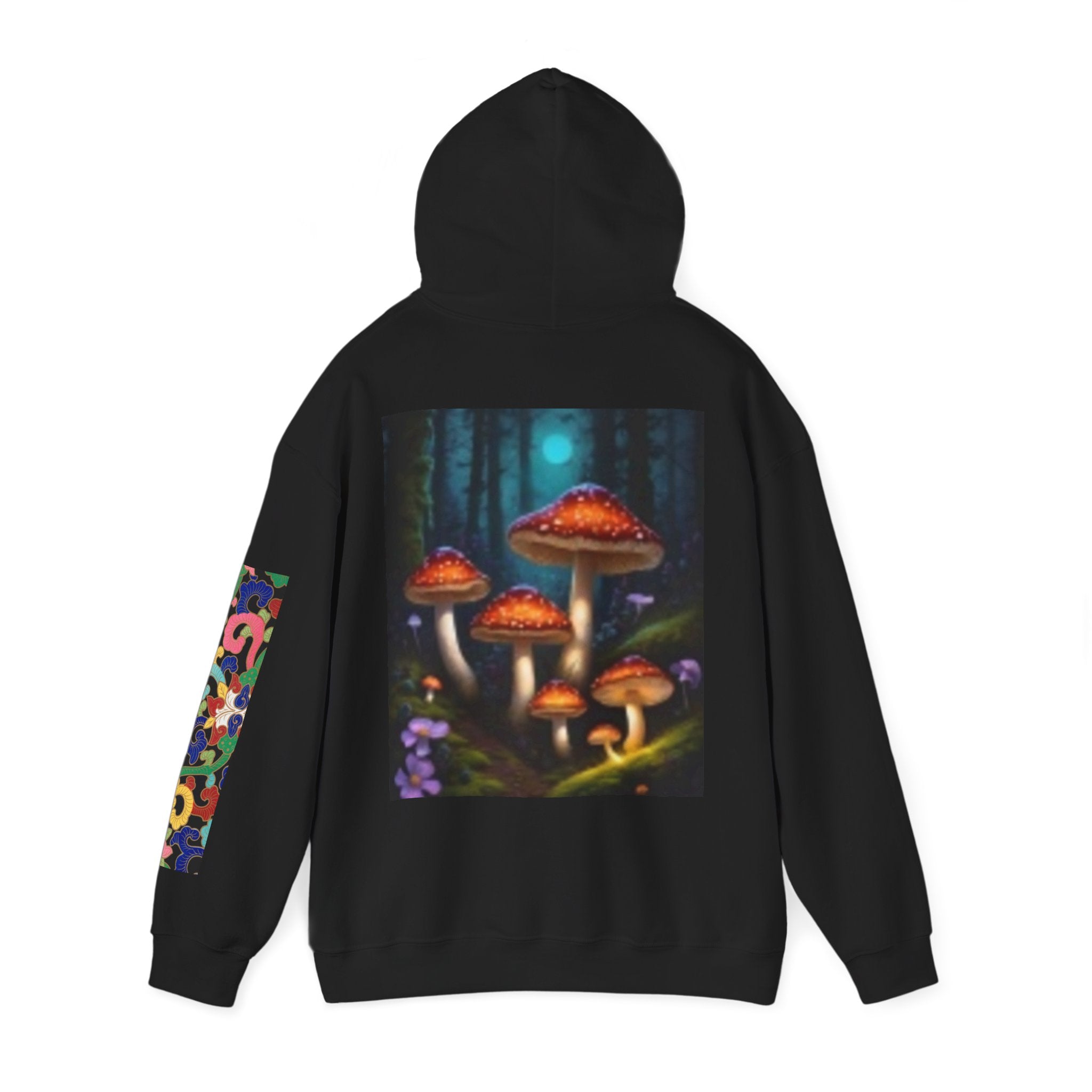 Squirrel I'm Telling Momma Mushrooms Hooded Sweatshirt