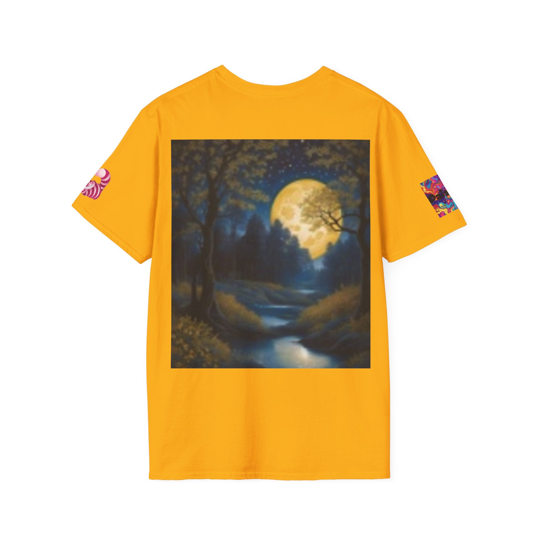 Paisley Tee — Vintage Glam Face Print T‑Shirt