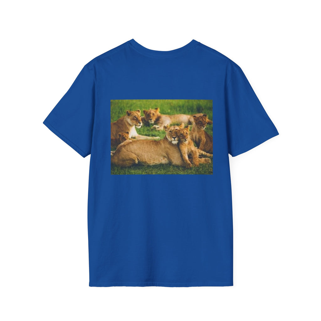 Lion Portrait T‑Shirt — Majestic Lion Face & Pride Photo Tee