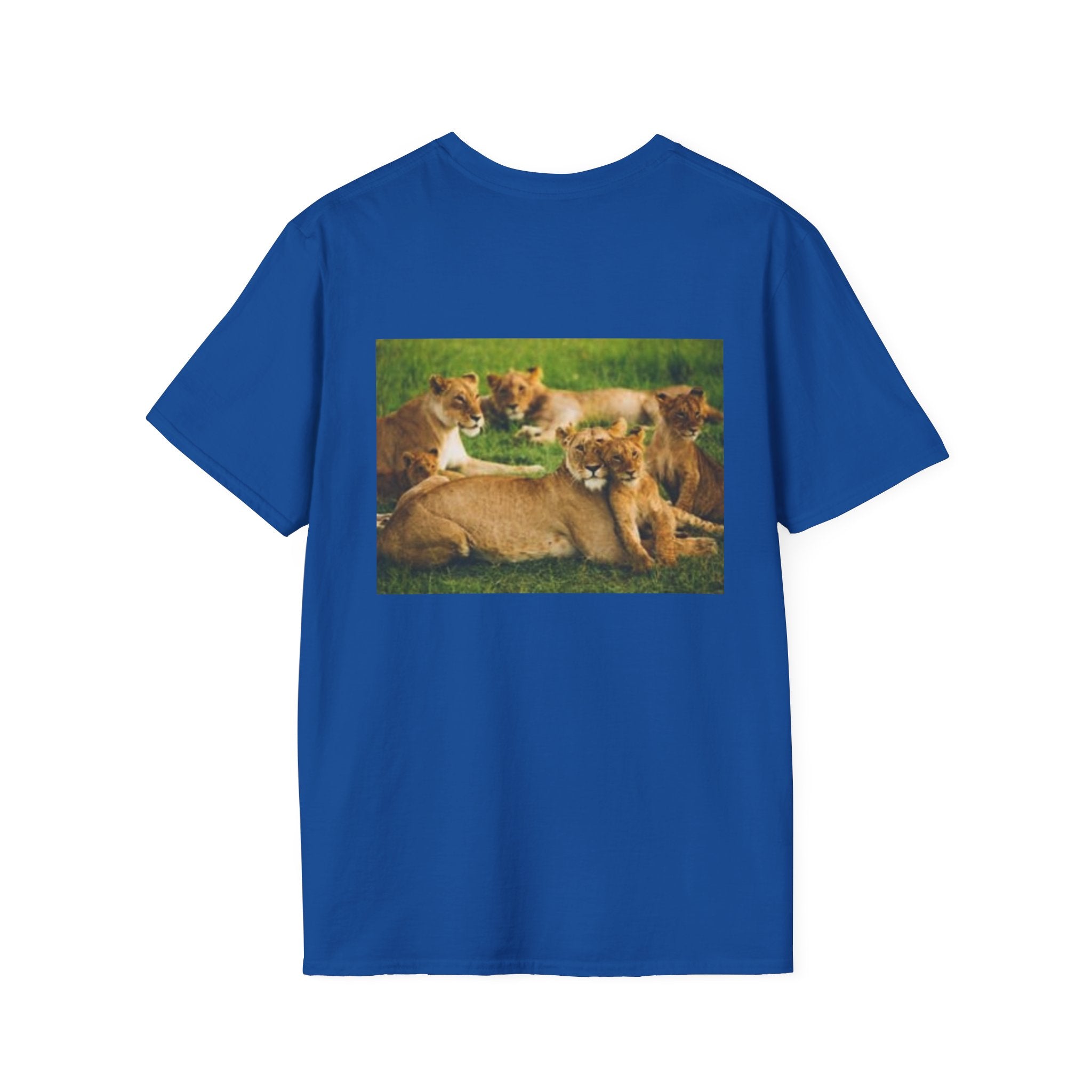 Lion Portrait T‑Shirt — Majestic Lion Face & Pride Photo Tee