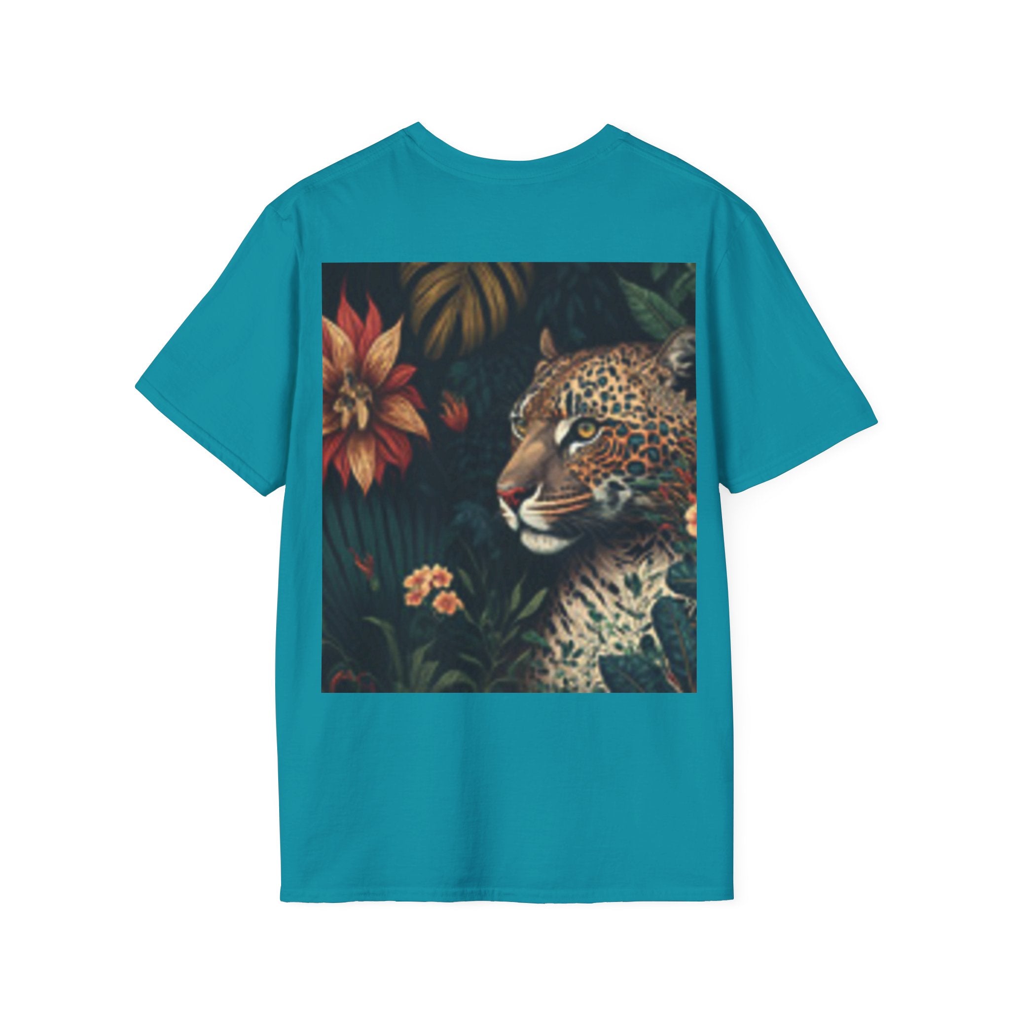 Leopard Gaze T-Shirt — Bold Wildlife Photo Tee