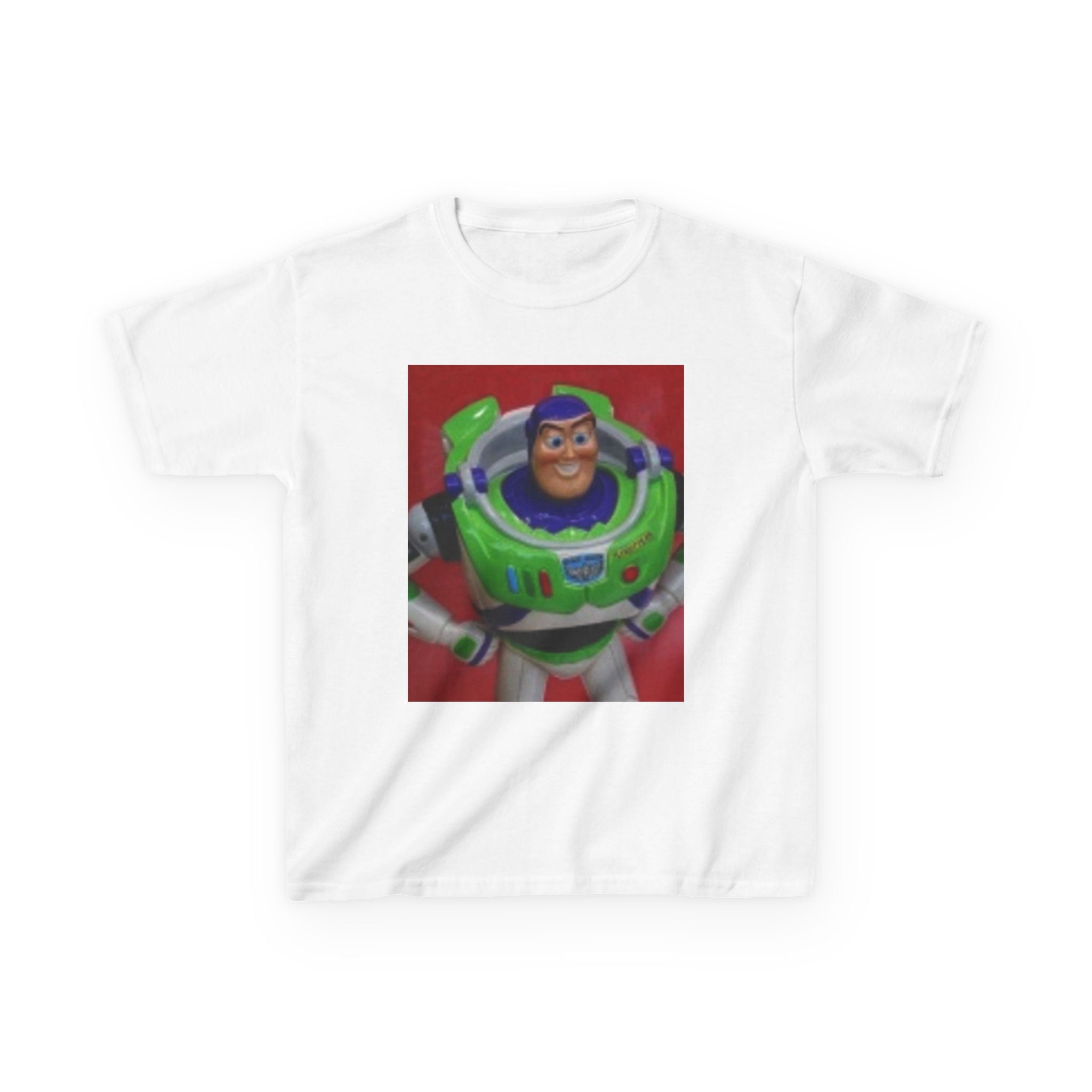 Buzz Light-year — Retro Rocket & Astronaut Graphic T-shirt