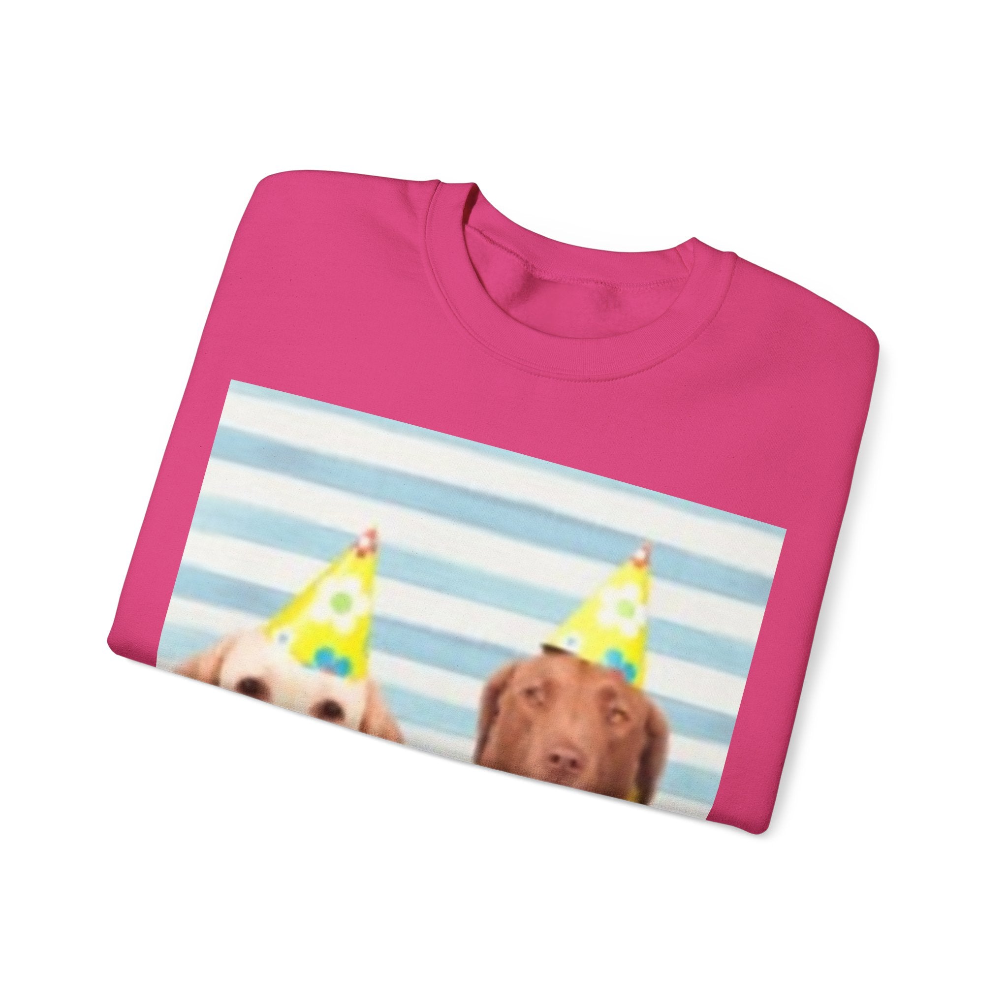Birthday Dogs Happy Birthday to Me Crewneck Sweatshirt