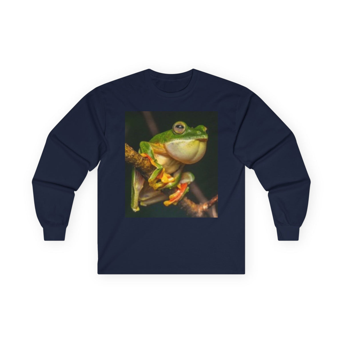Tree Frog Long Sleeve Tee — Tropical Nature Wildlife Shirt