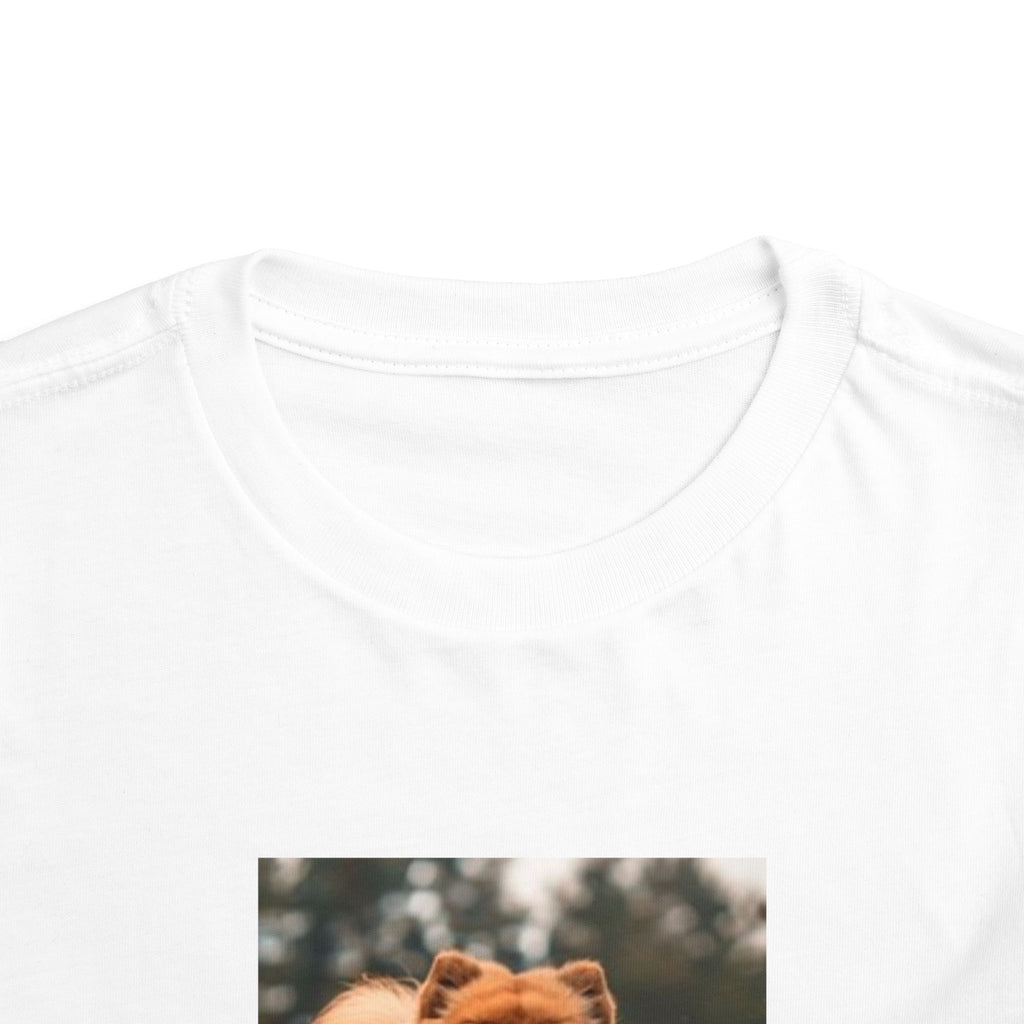 Chow Chow Puppy Photo Toddler Tee