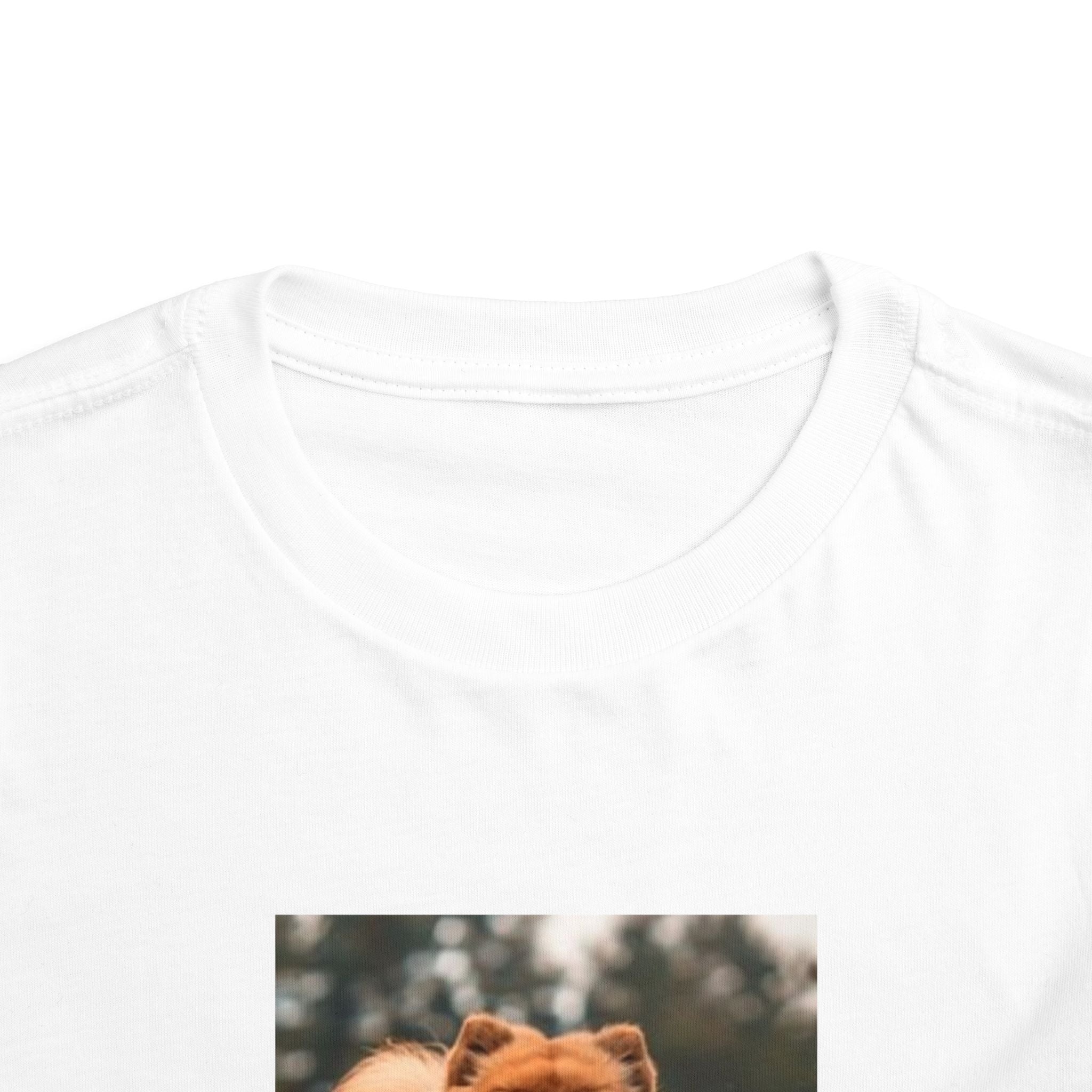 Chow Chow Puppy Photo Toddler Tee