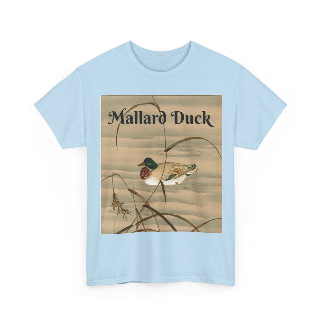Vintage Duck Illustration Tee — Rustic Waterfowl Art T-Shirt