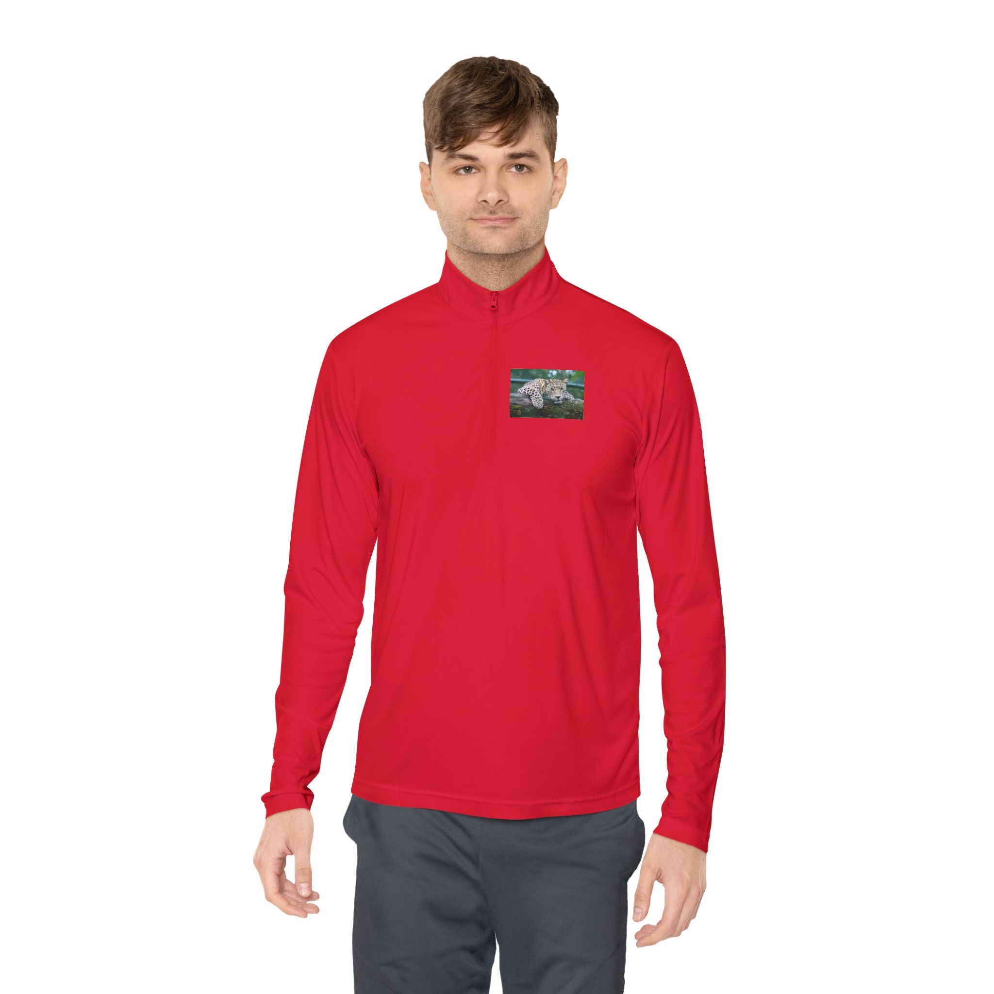 Dog Walk Sunset Quarter-Zip Pullover