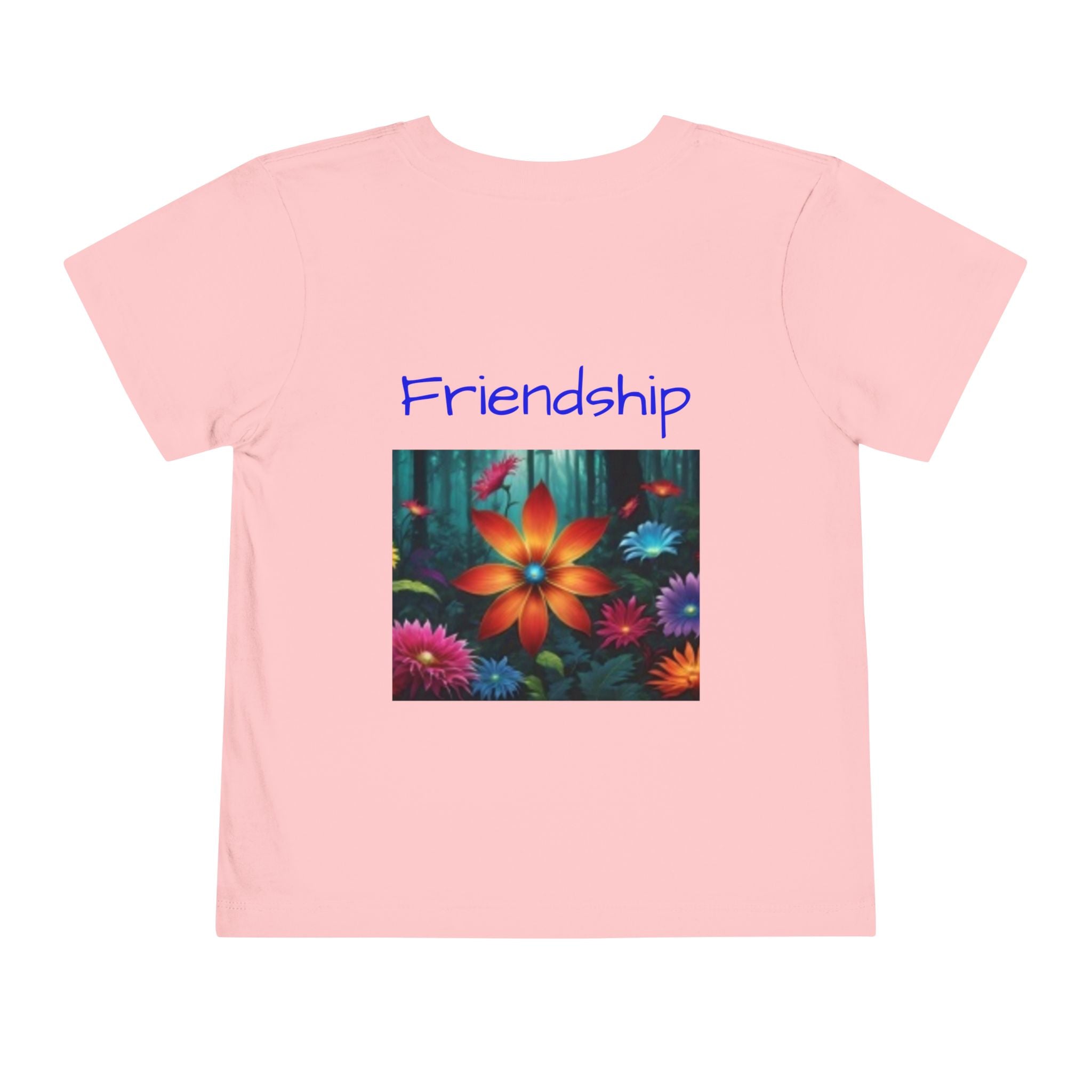Toddler T-shirt— Cute Cartoon Animal Friends "Friendship" Graphic Shirt