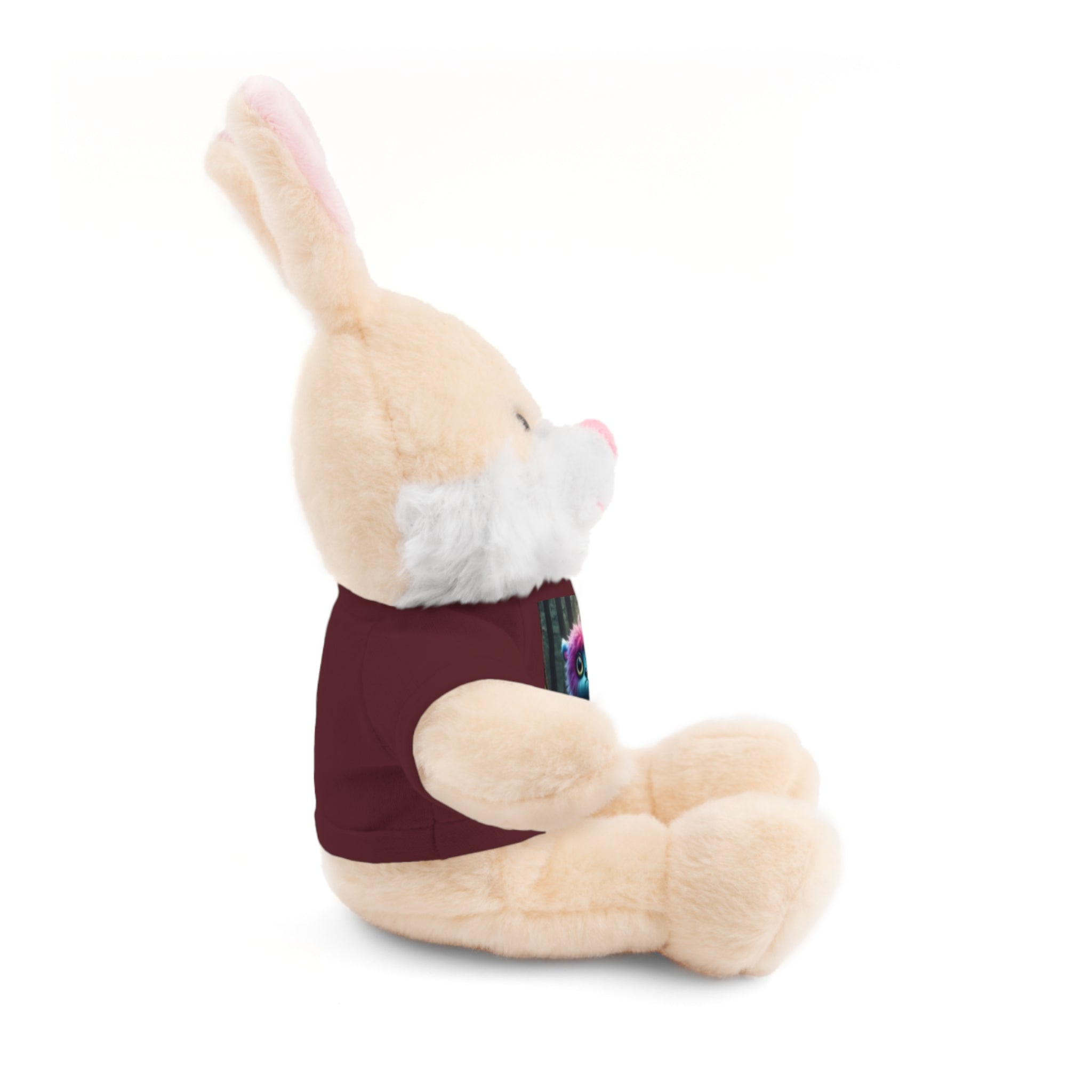 Brown Plush Teddy Bear with Cute Coffee Mug Tee - Gift for Kids & Coffee Lovers