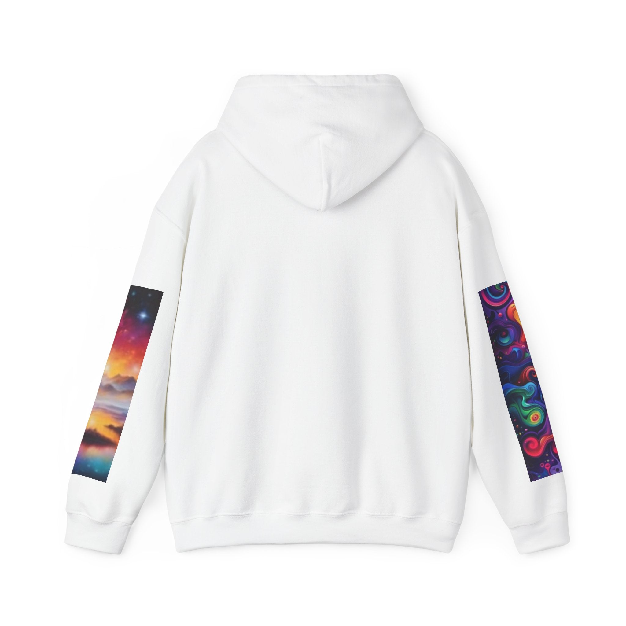 Silhouette Wolf Unisex Heavy Blend Hooded Sweatshirt Cozy All Night