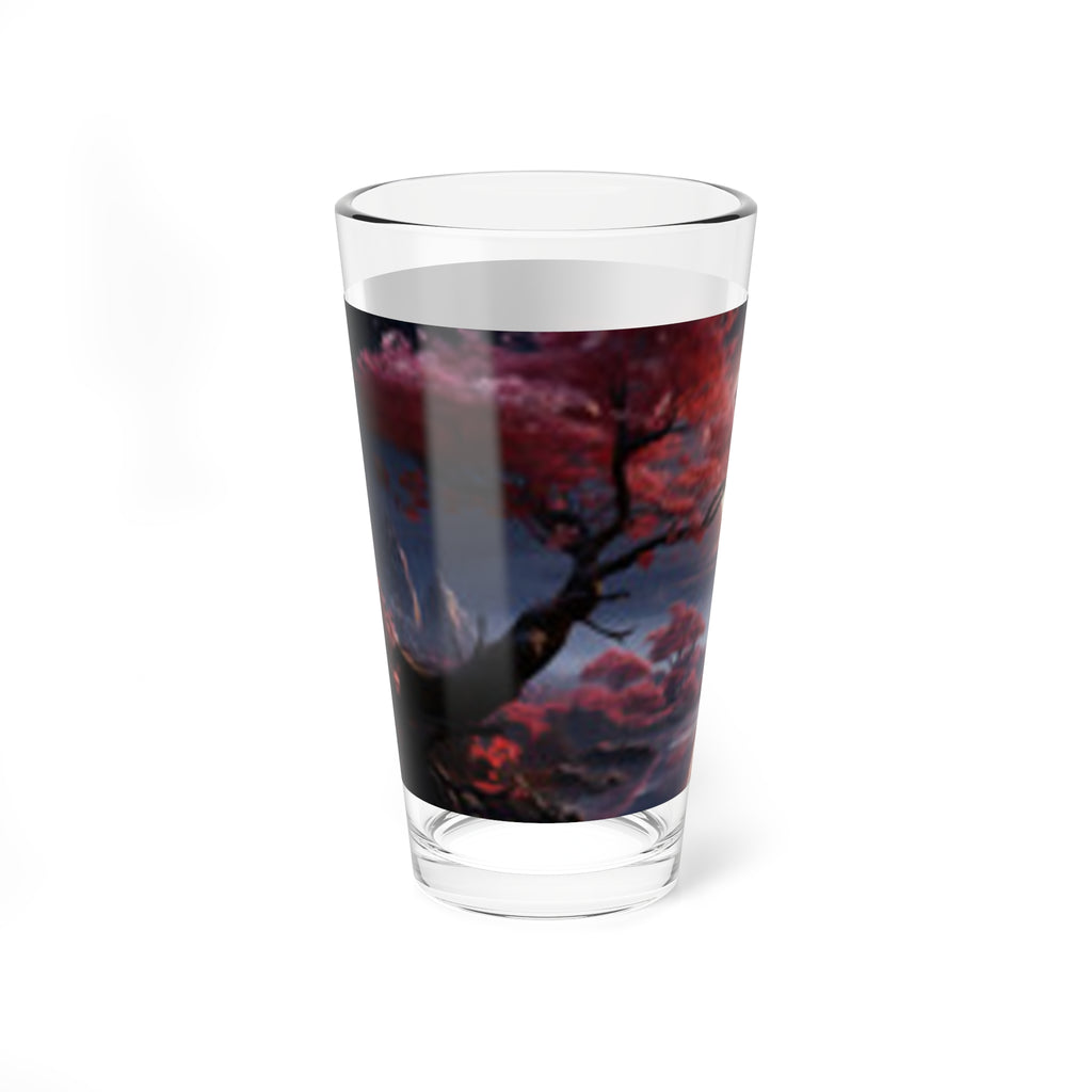 16oz Mixing Glass — Moonlit Sakura Cocktail Mixing Glass