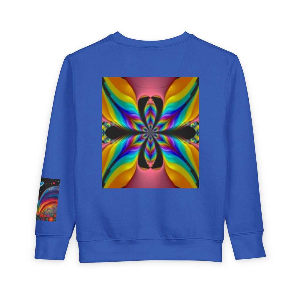 Toddler Sweatshirt — Skateboarding Bear Graphic Pullover