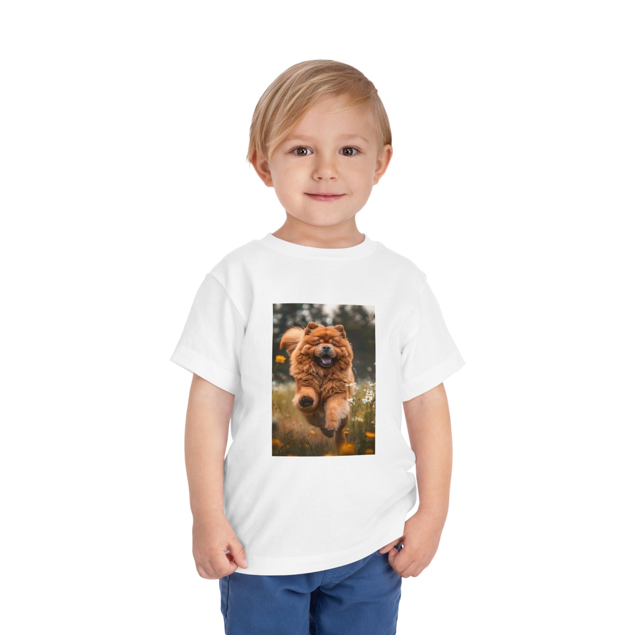 Chow Chow Puppy Photo Toddler Tee