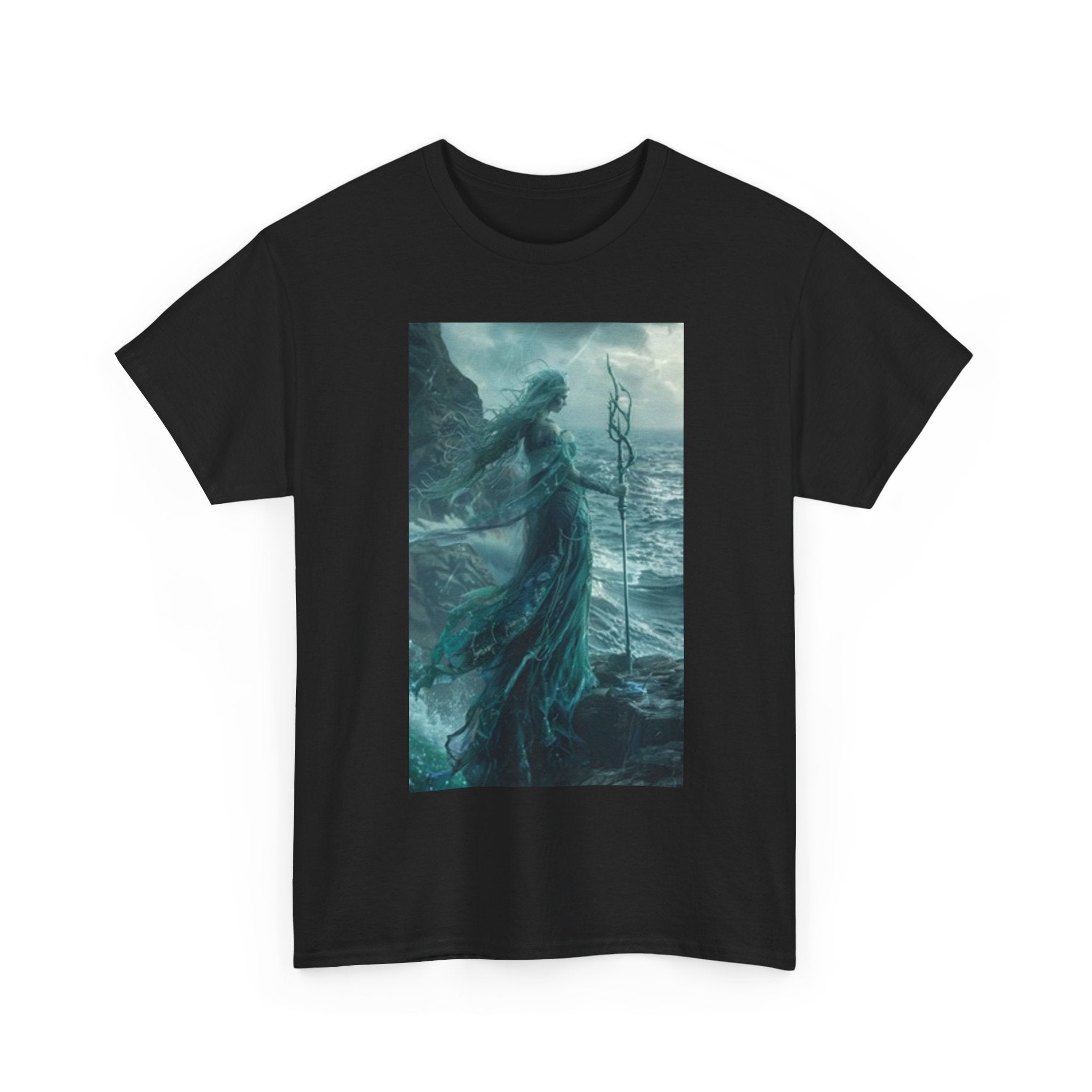 Ocean Sorceress T‑Shirt — Mystic Sea Witch Graphic Tee