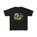 Kids Hedgehog & Dandelion T-Shirt — Whimsical Nature Tee for Children