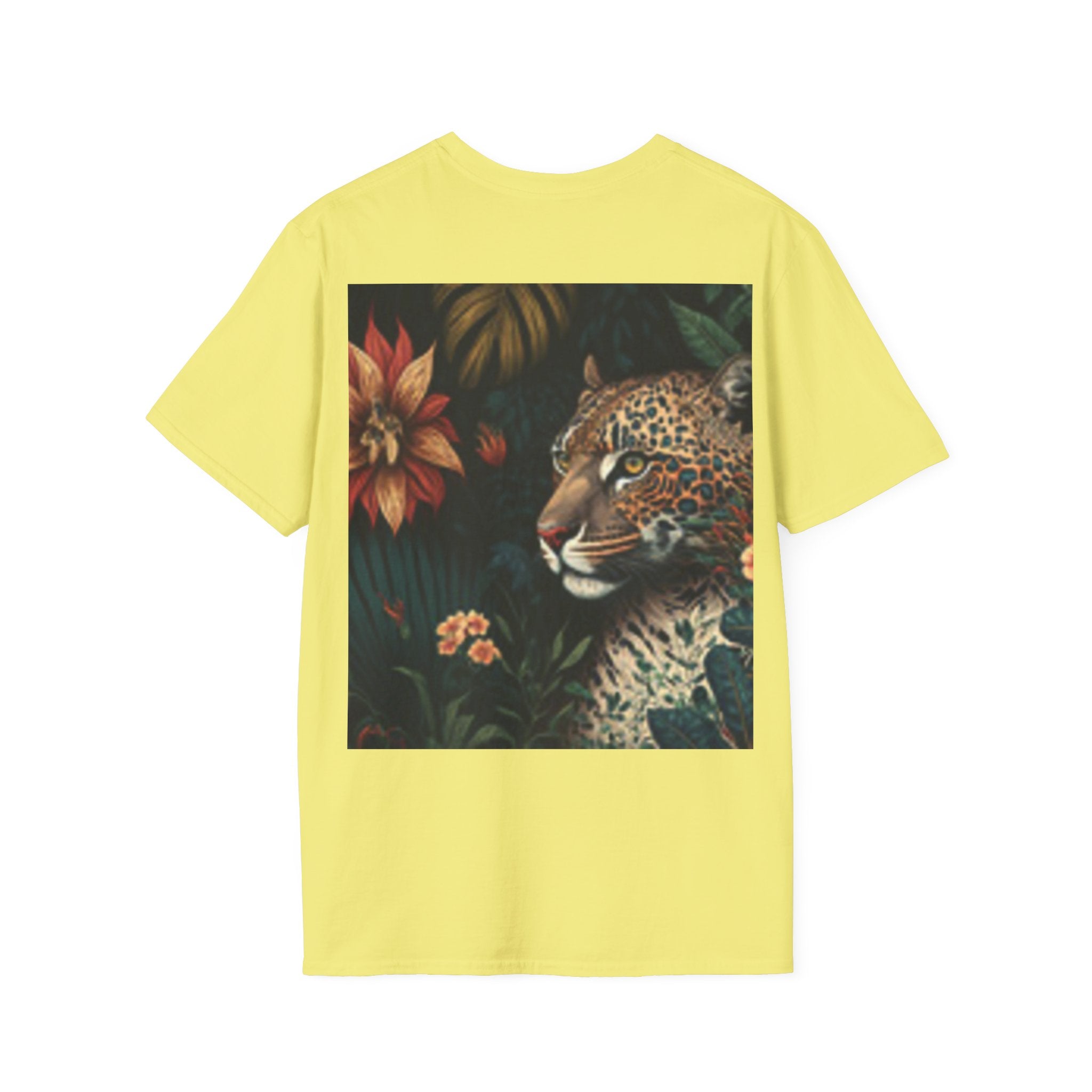 Leopard Gaze T-Shirt — Bold Wildlife Photo Tee