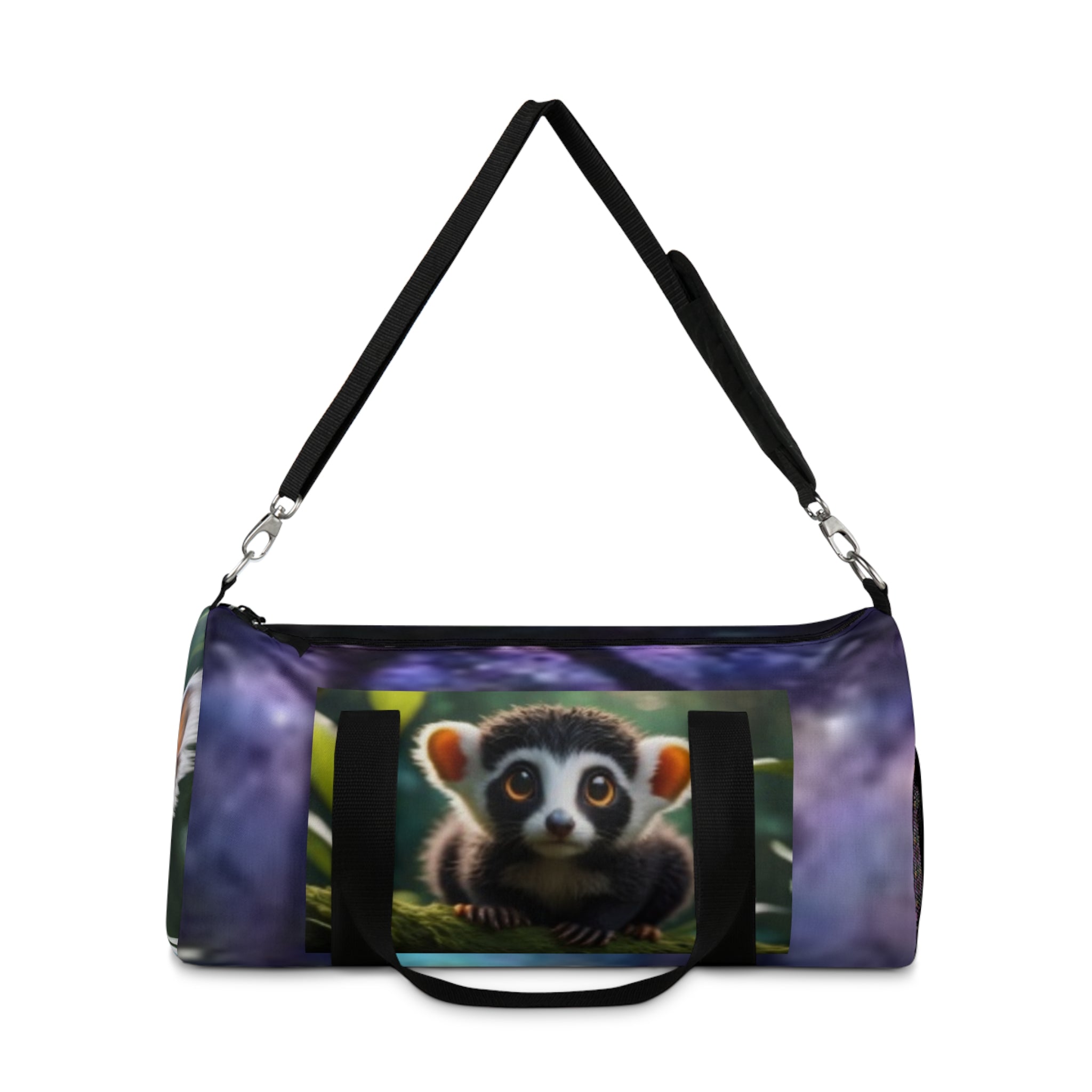 Galaxy Night & Four Animals  Duffel Bag – Cosmic Travel Gym Bag