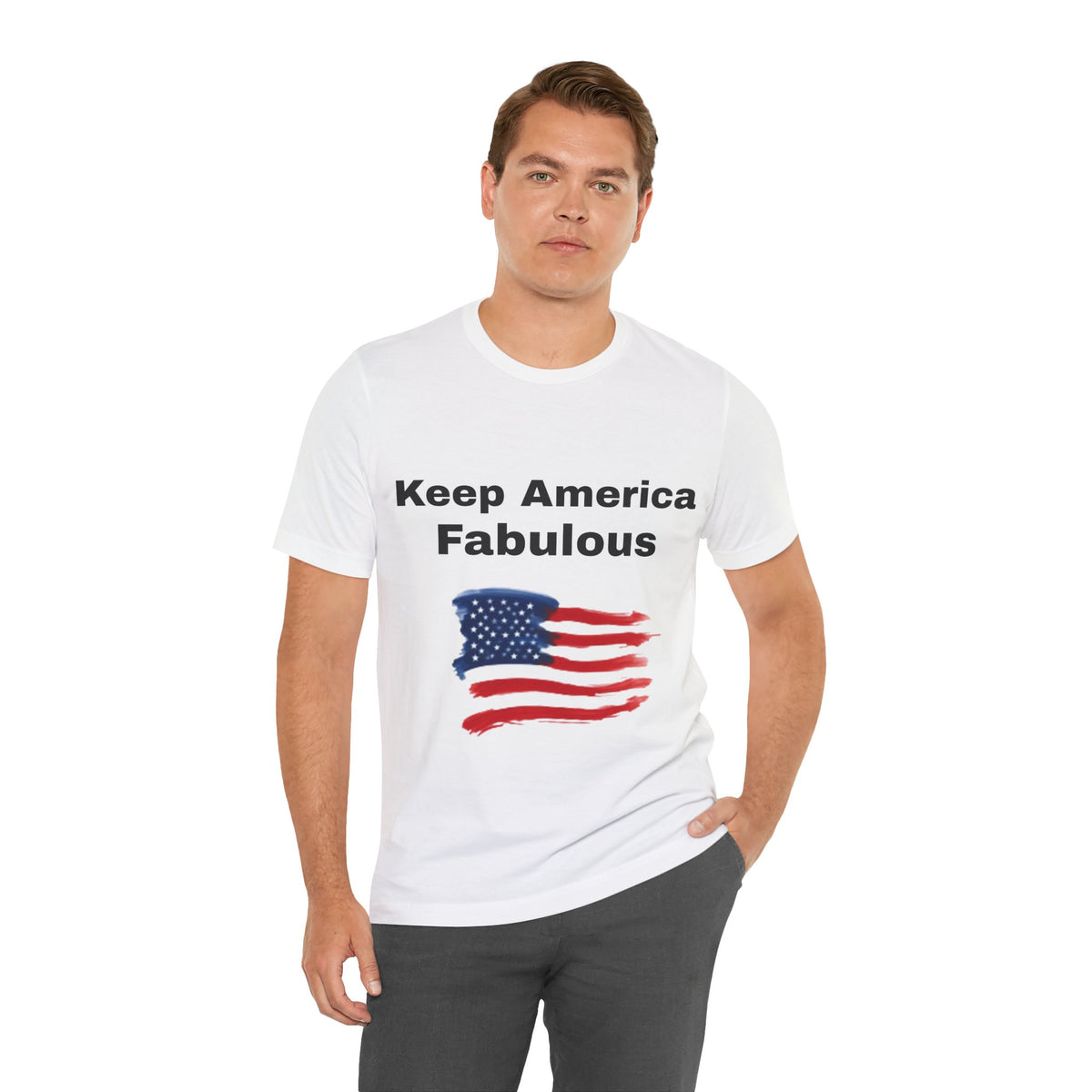 Keep America Fabulous T‑Shirt — Patriotic American Flag Tee